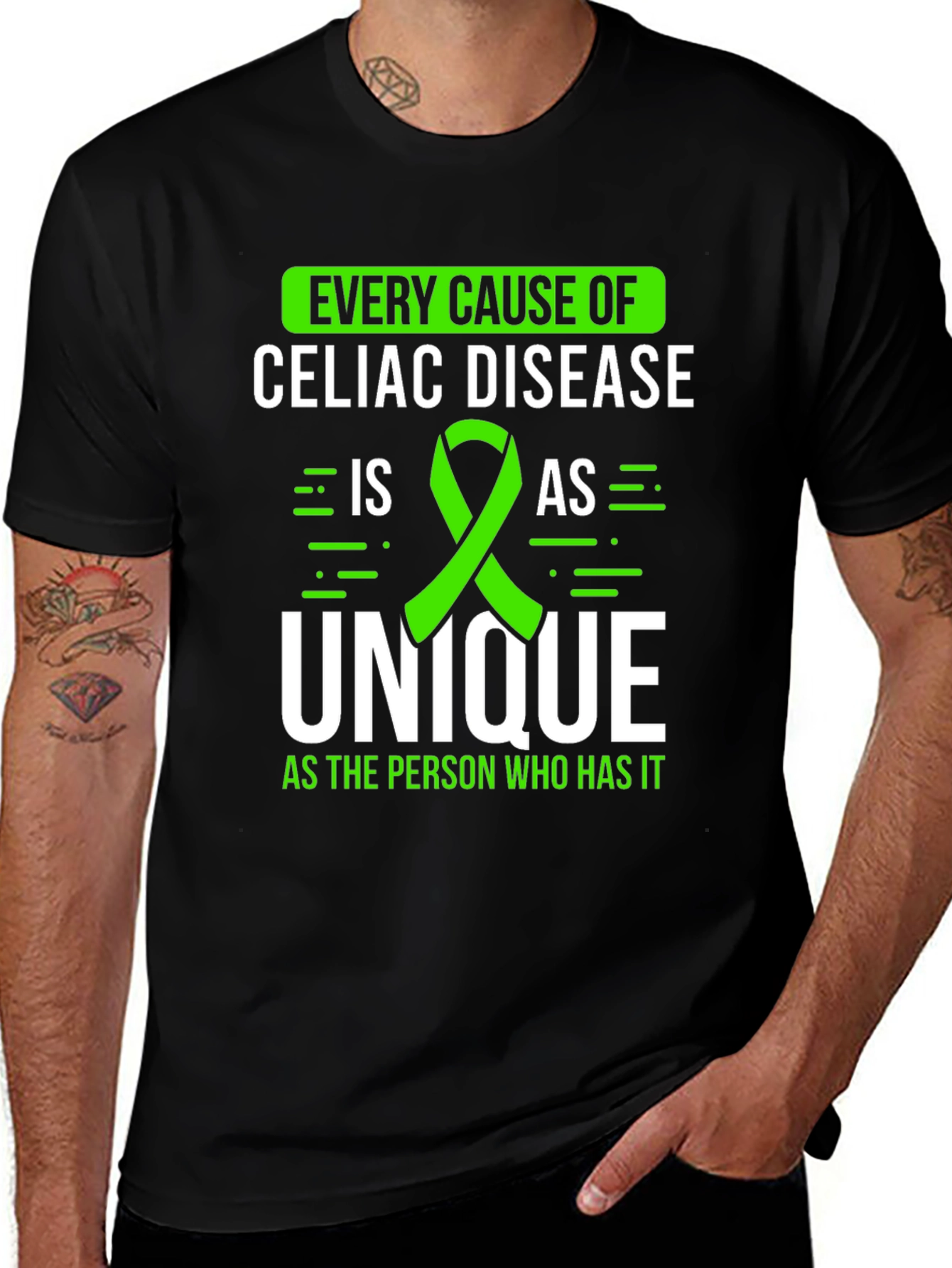 Celiac Disease Awareness T-Shirt - Unique Causes