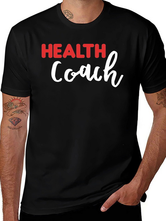 Health Coach T-Shirt - Stylish Fitness Apparel