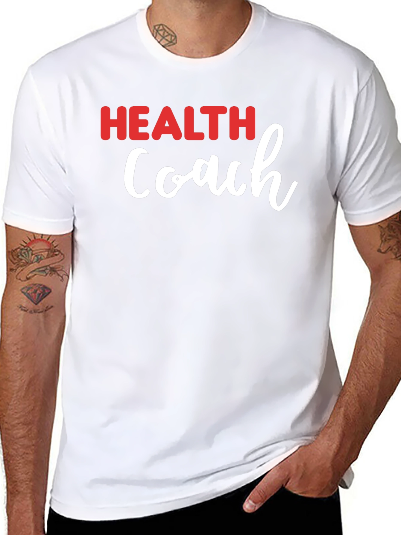 Health Coach T-Shirt - Stylish Fitness Apparel