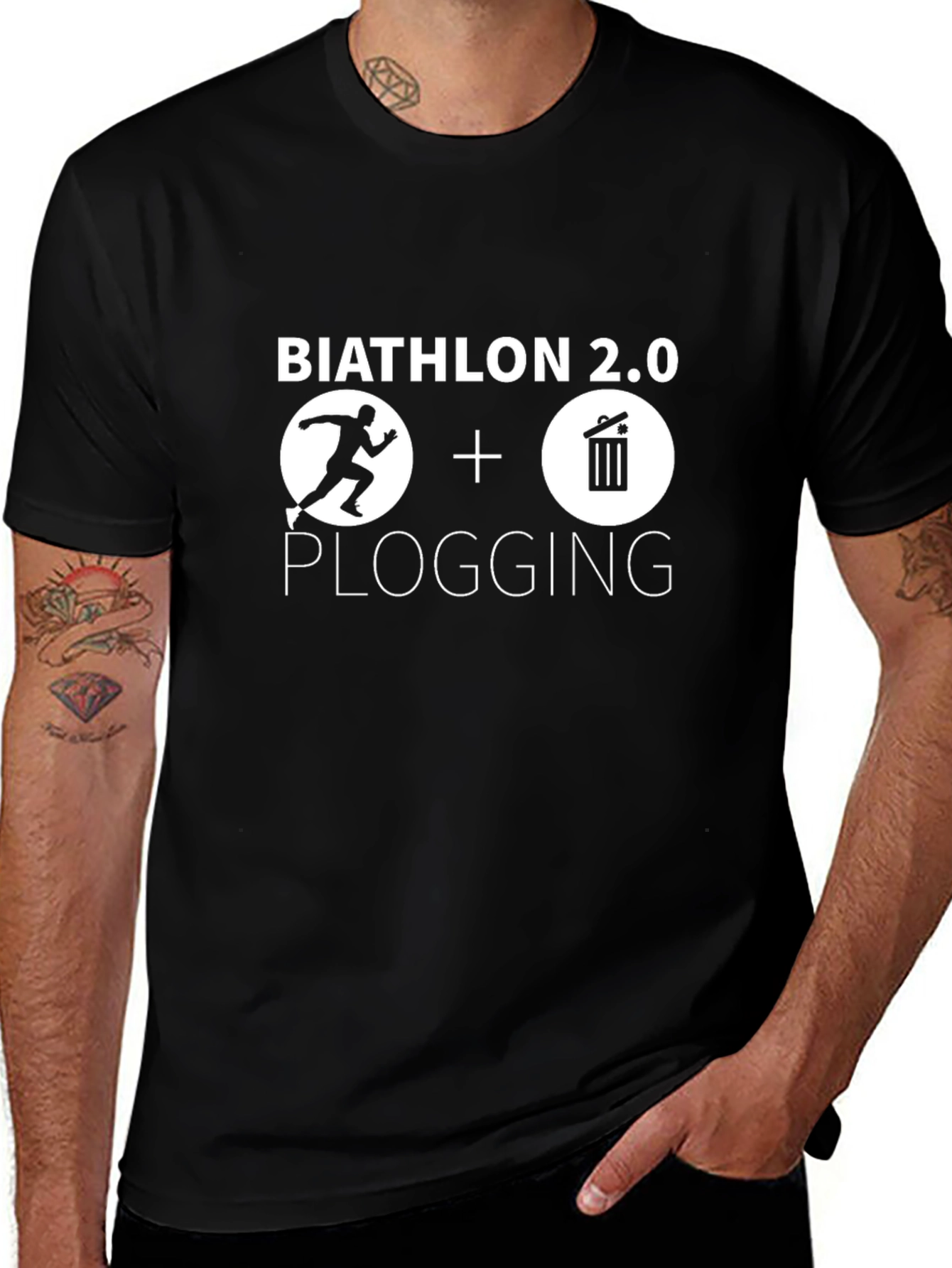 Biathlon 2.0 Plogging Graphic T-Shirt