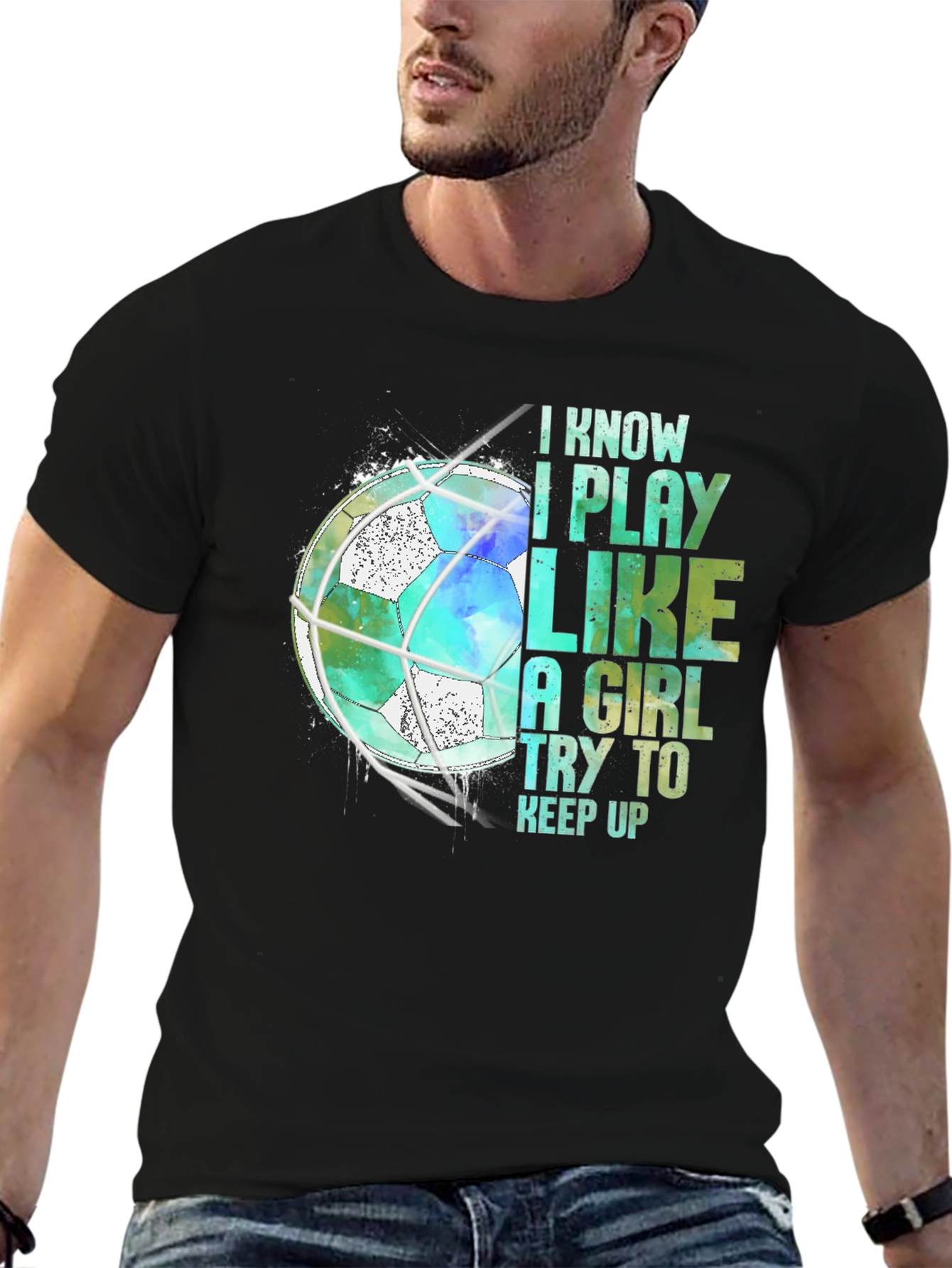 I Play Like A Girl Soccer T-Shirt