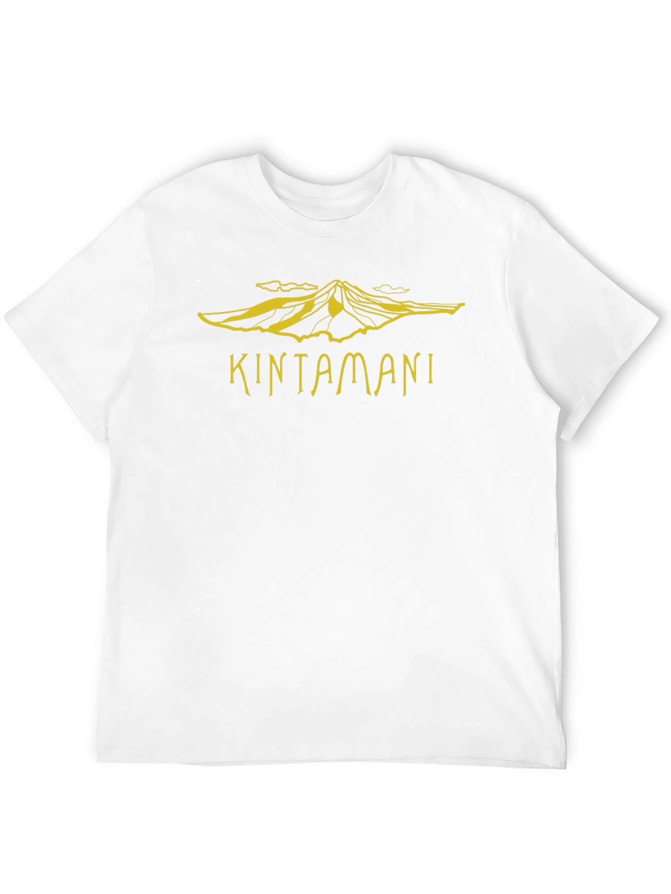 Kintamani Graphic Tee - Black Cotton T-Shirt