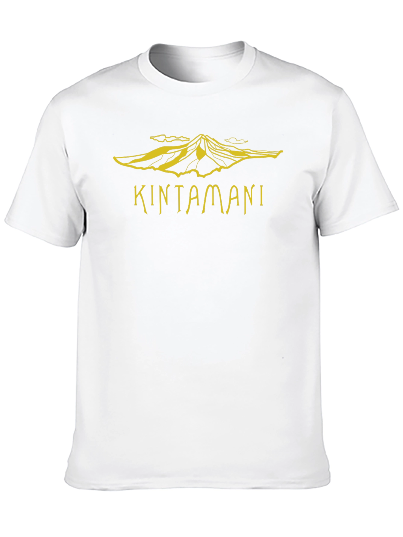 Kintamani Graphic Tee - Black Cotton T-Shirt