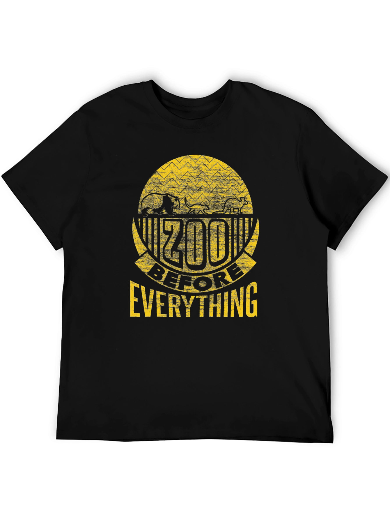Zoo Before Everything Black Graphic Tee