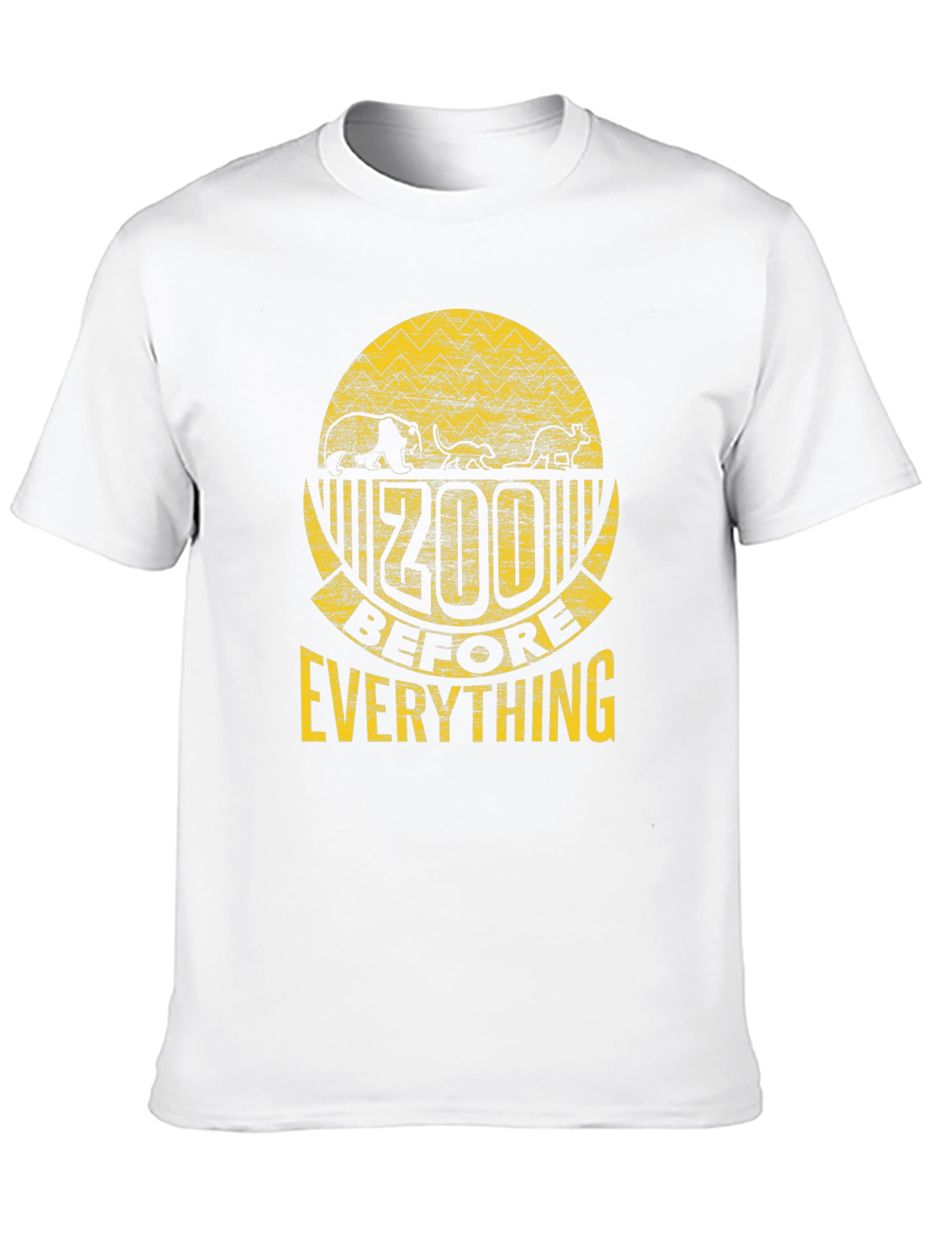 Zoo Before Everything Black Graphic Tee