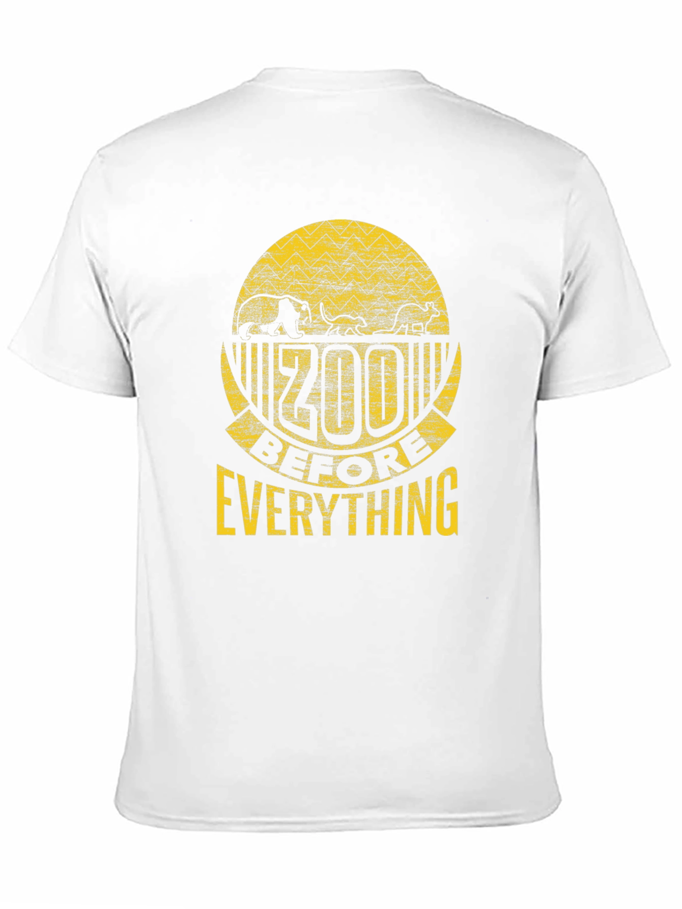 Zoo Before Everything Black Graphic Tee