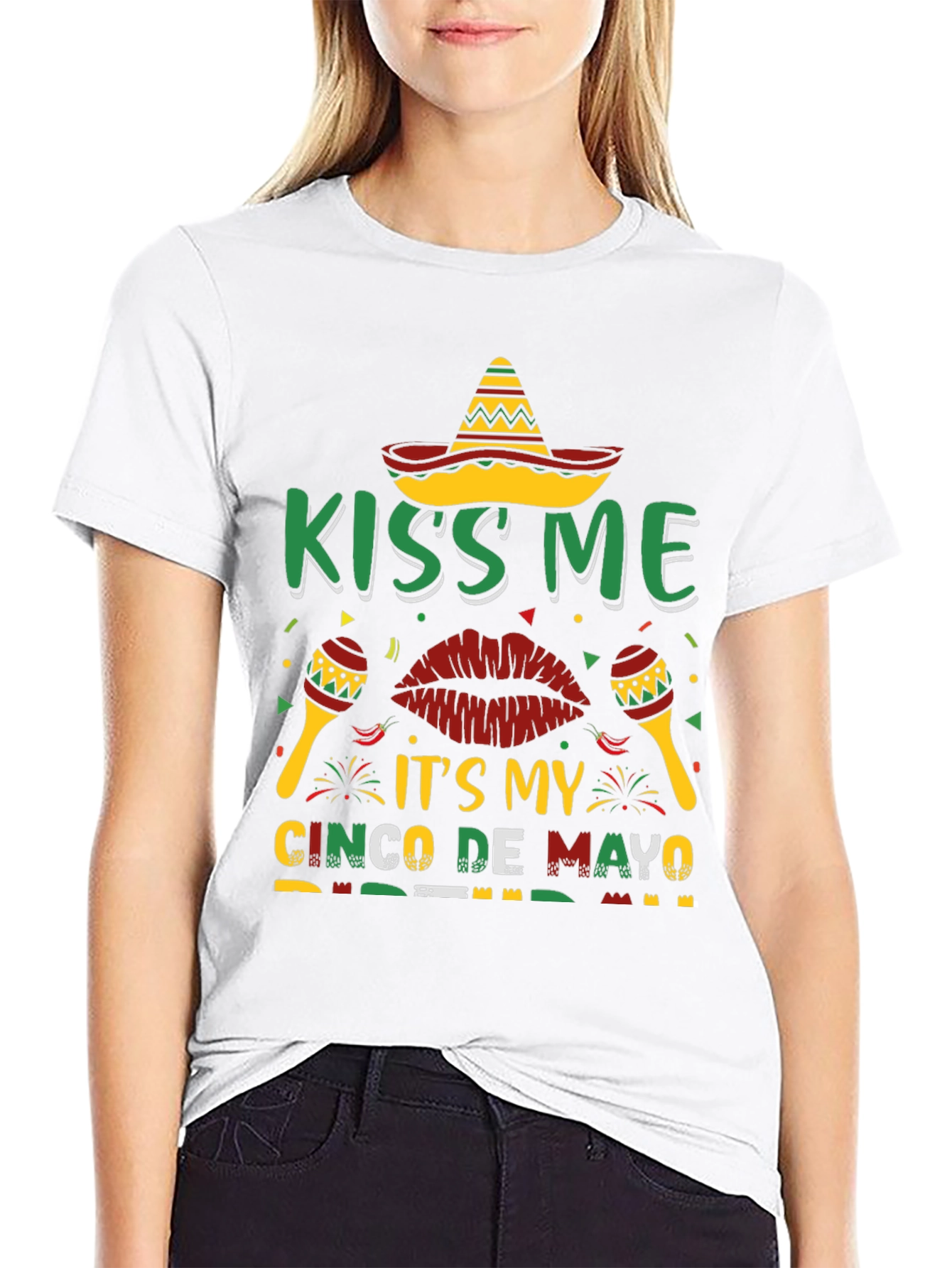 Kiss Me Its My Cinco De Mayo T-Shirt