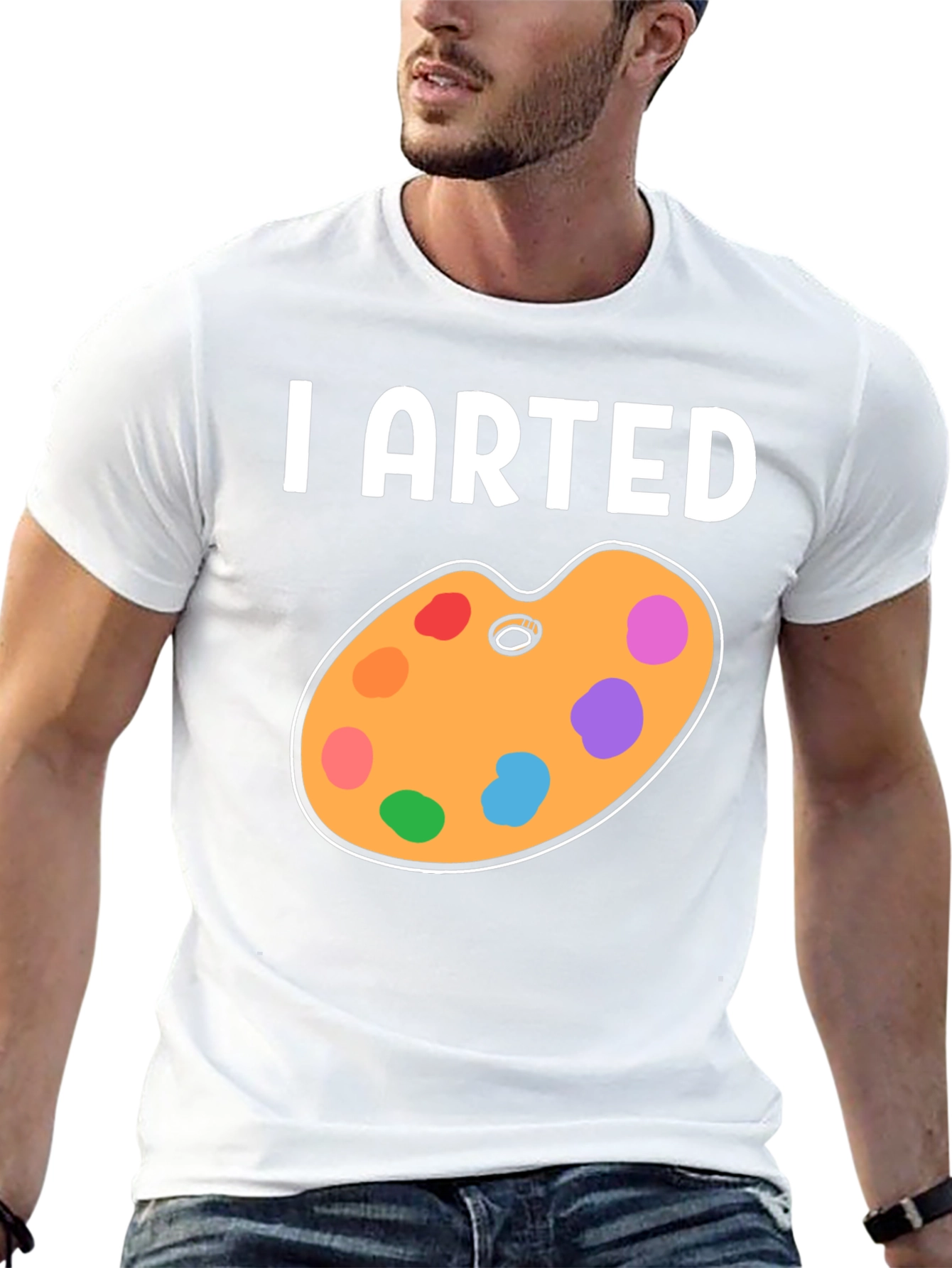 I Arted T-Shirt - Artistic Palette Design