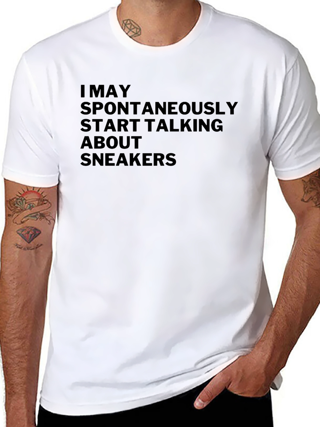 Sneaker Obsessed Black T-Shirt