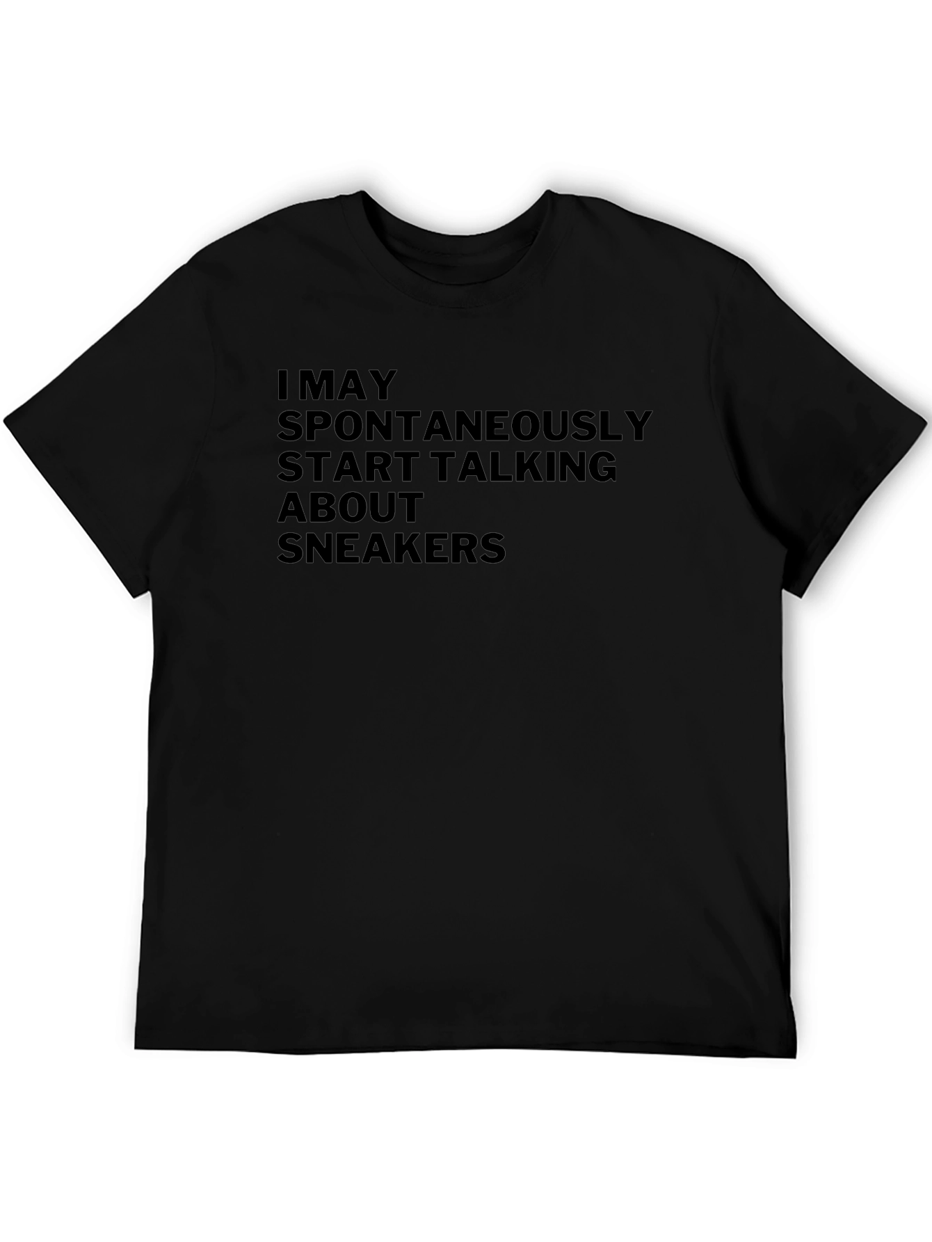 Sneaker Obsessed Black T-Shirt