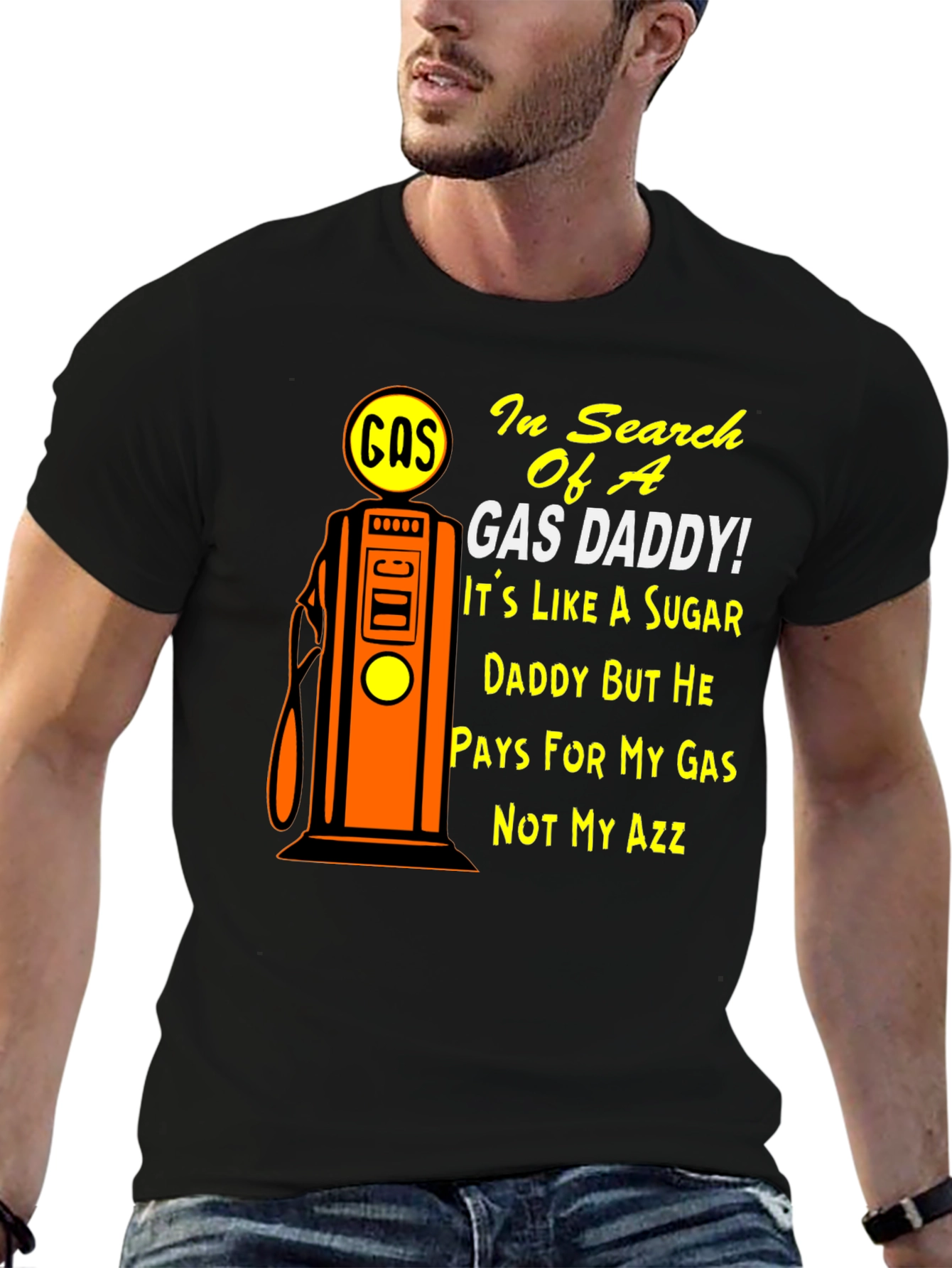 Gas Daddy T-Shirt - Humorous Graphic Tee