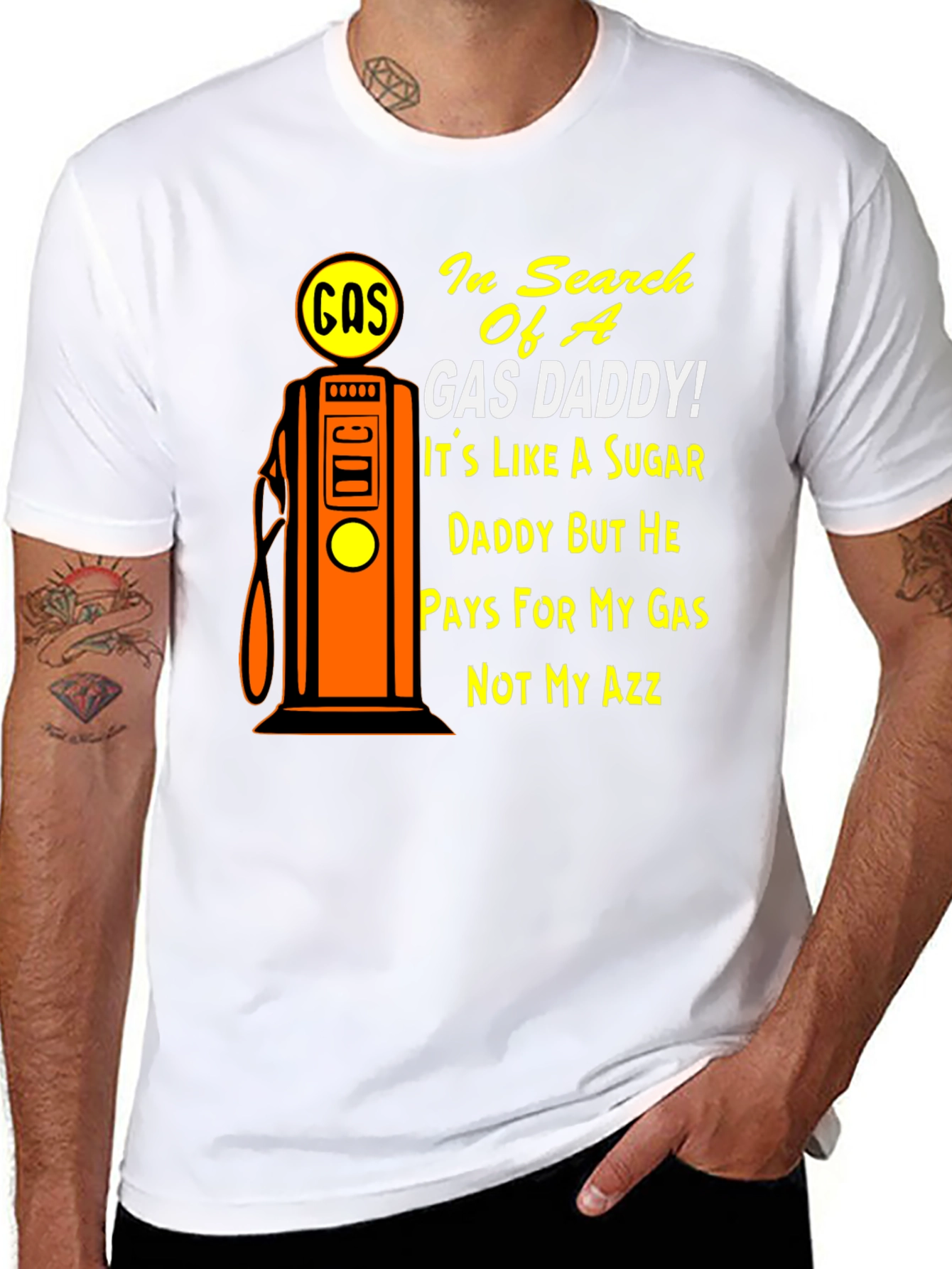 Gas Daddy T-Shirt - Humorous Graphic Tee