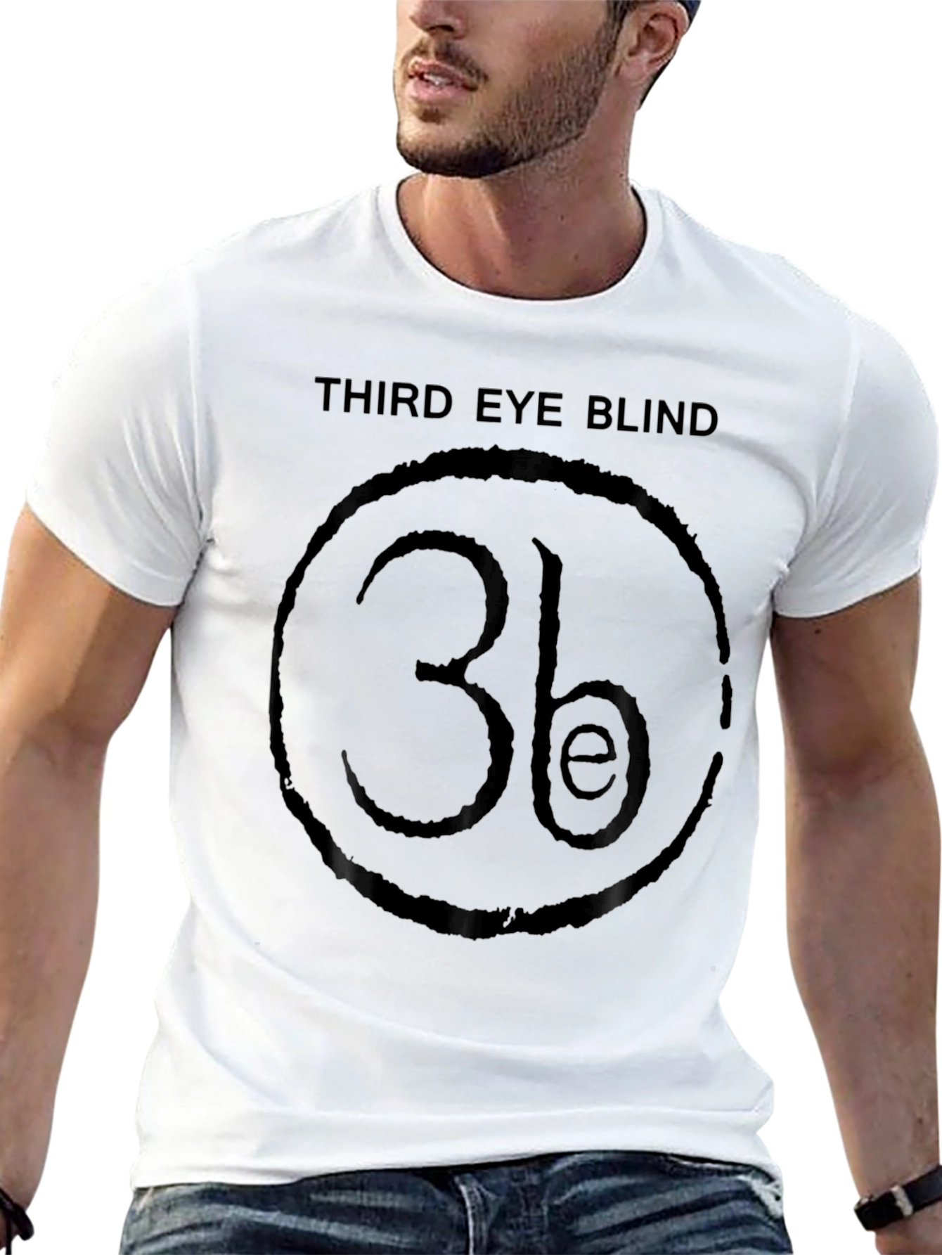 Third Eye Blind Band Logo Black T-Shirt