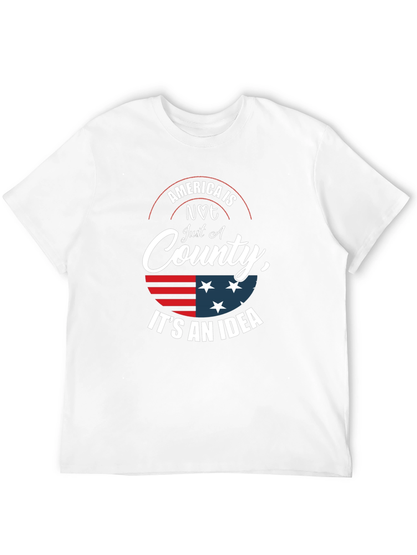 America is Not Just a Country Graphic T-Shirt