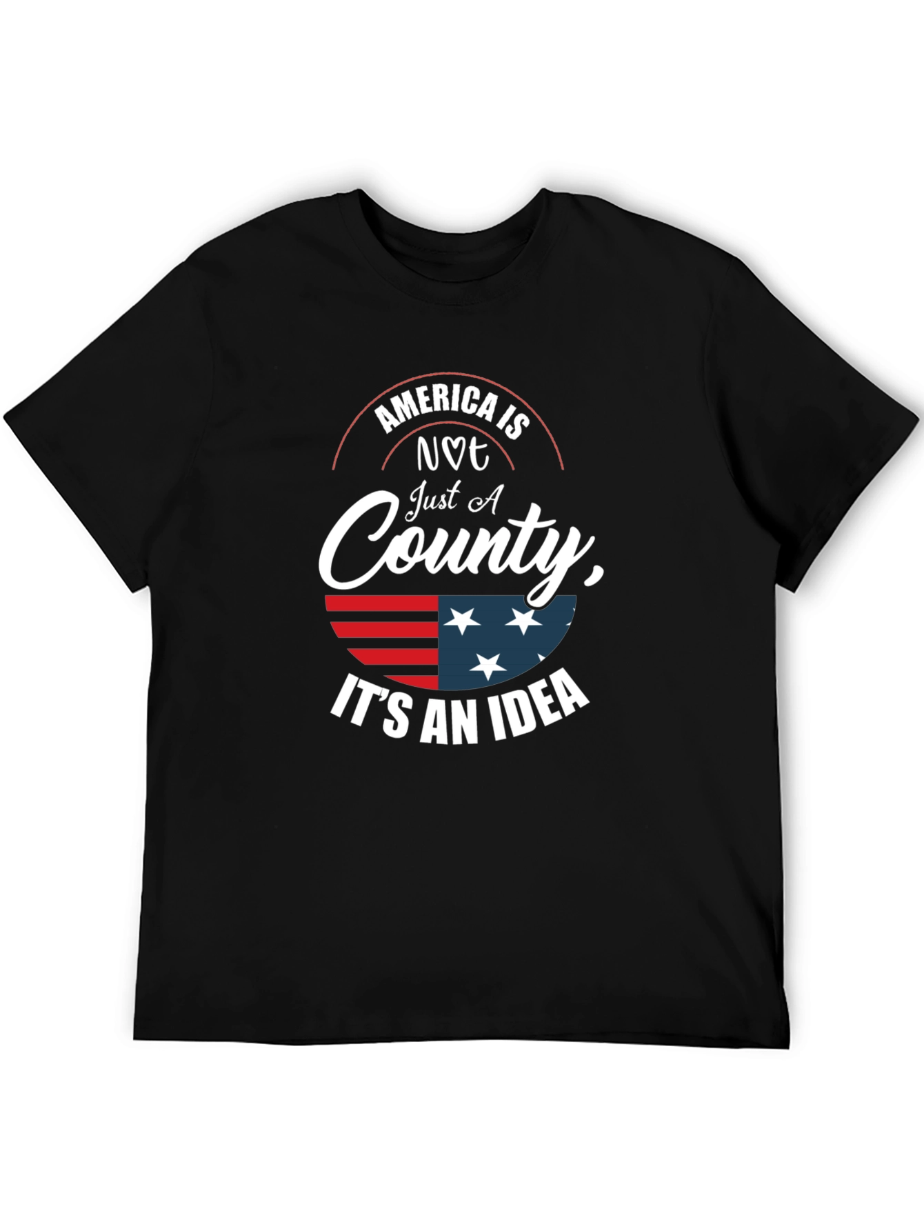 America is Not Just a Country Graphic T-Shirt