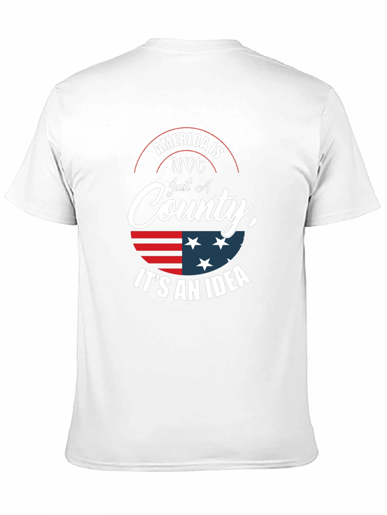 America is Not Just a Country Graphic T-Shirt