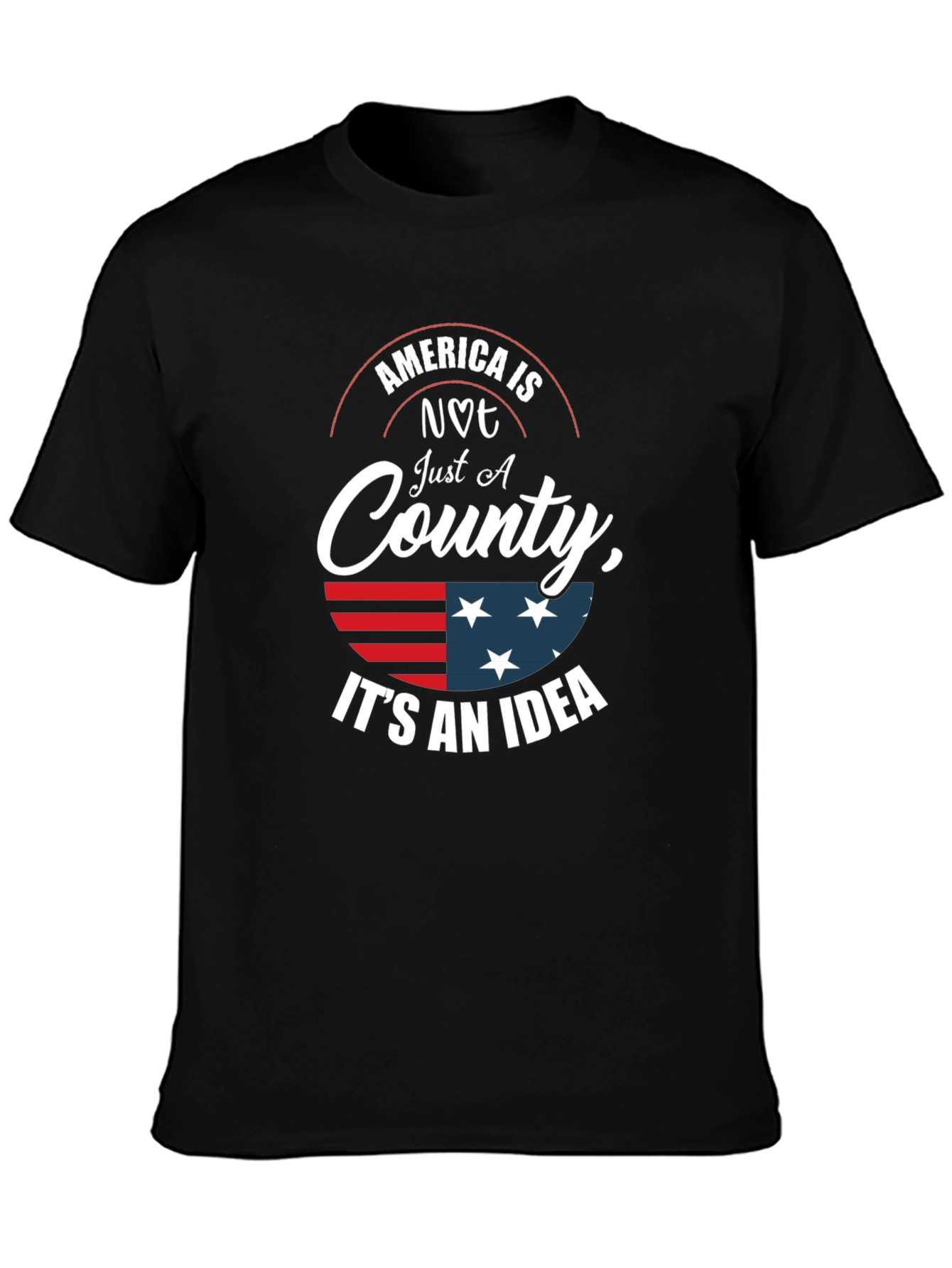 America is Not Just a Country Graphic T-Shirt