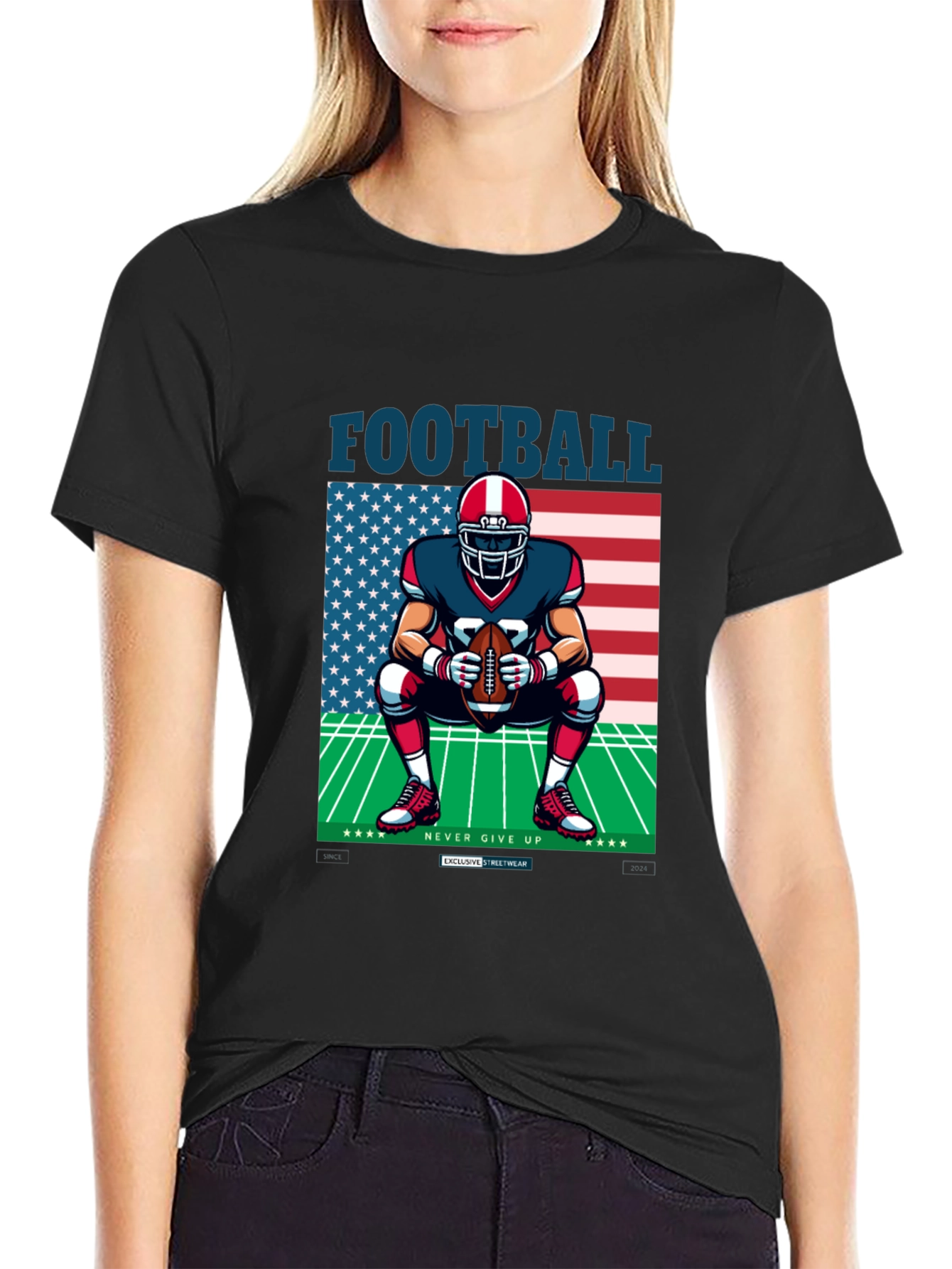 Football Player T-Shirt