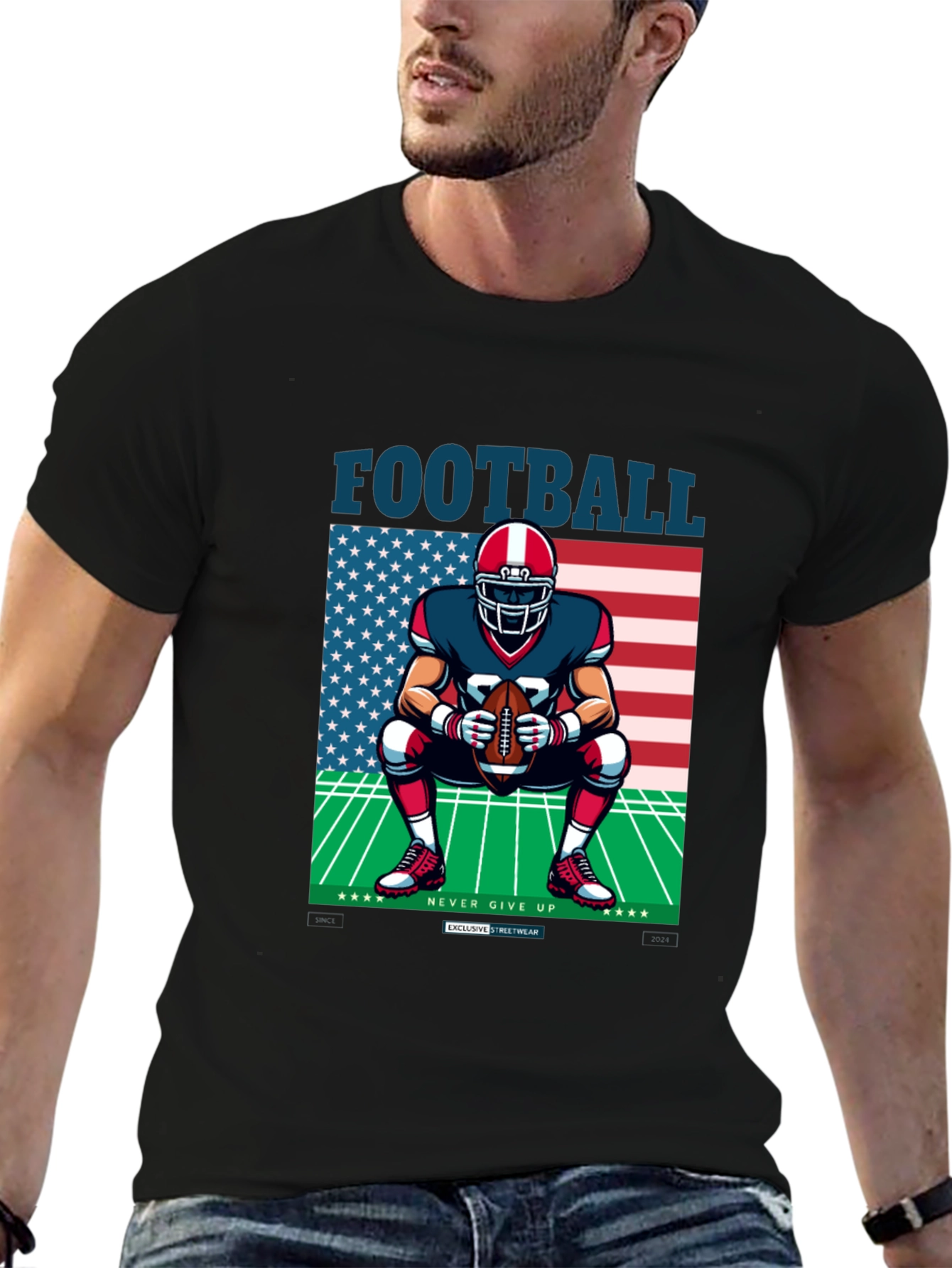 Football Player T-Shirt