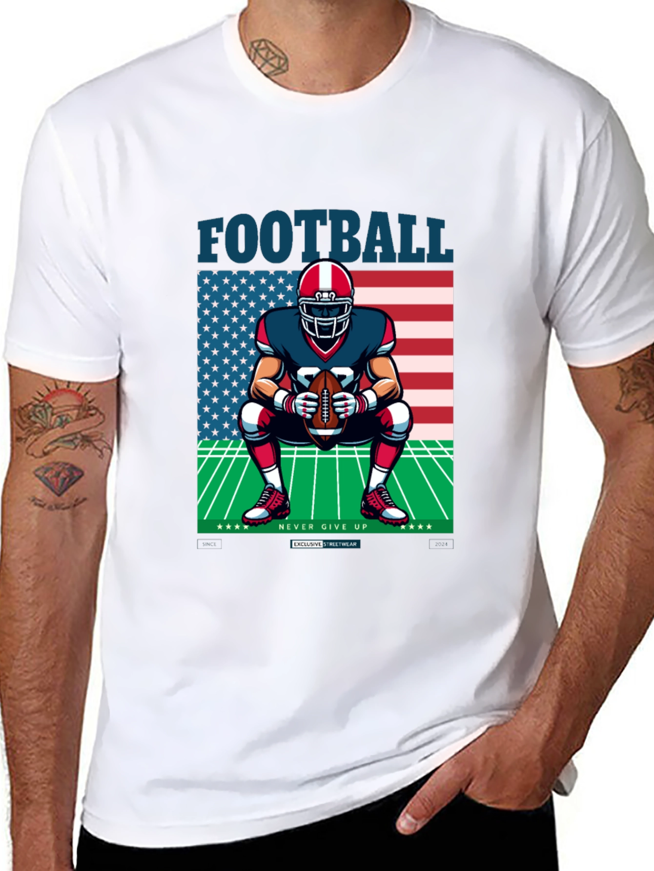 Football Player T-Shirt