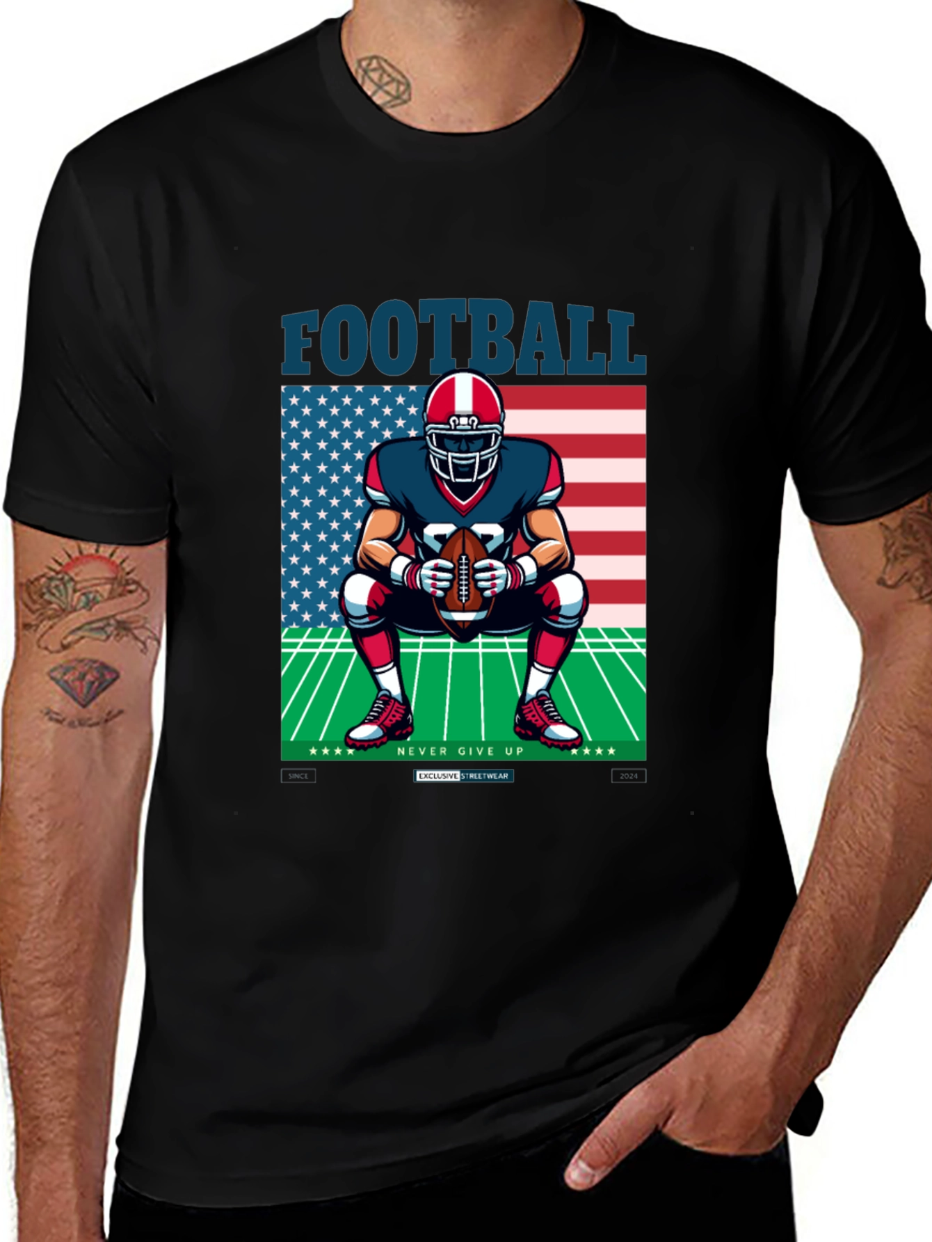 Football Player T-Shirt