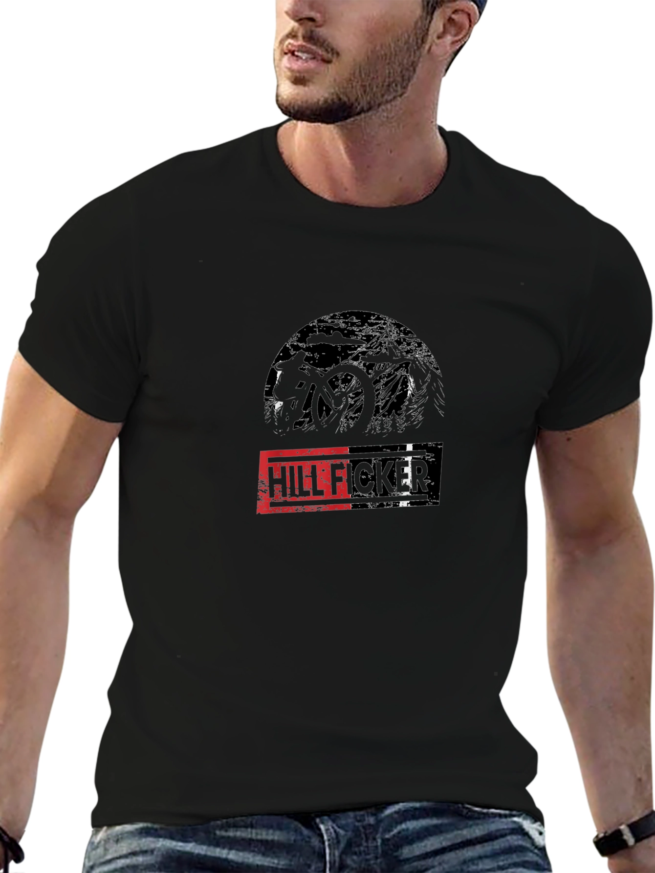 Hill Ficker Graphic T-Shirt - Black