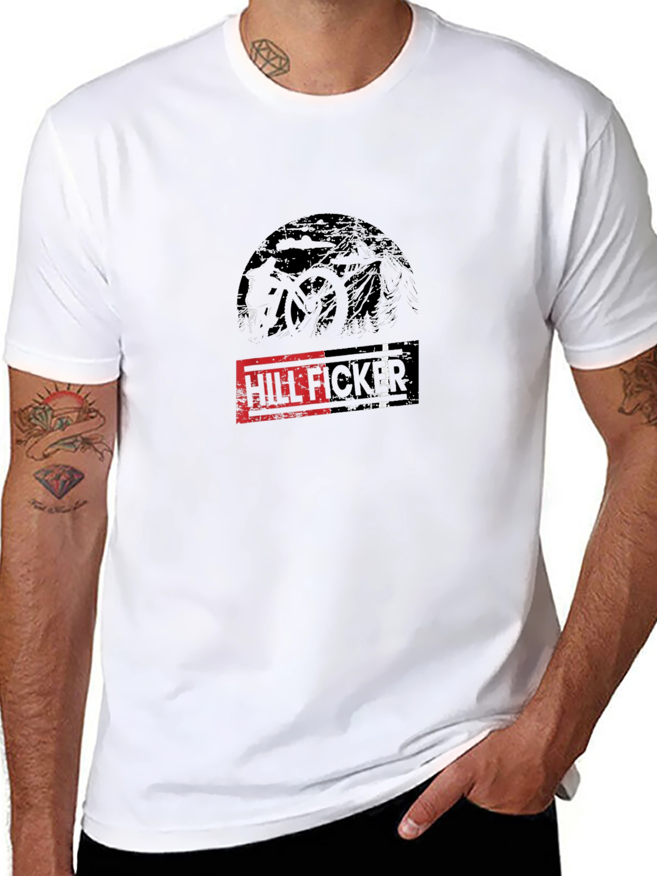 Hill Ficker Graphic T-Shirt - Black