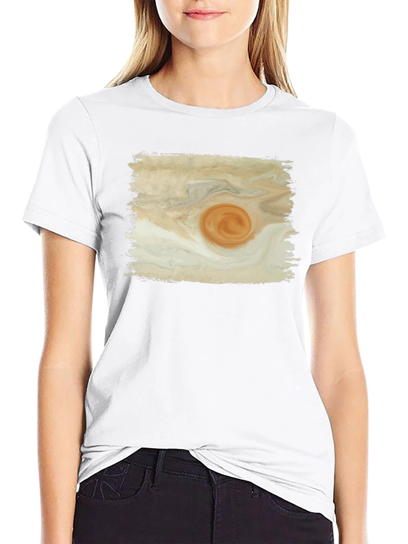 Jupiter Print Graphic Tee - Soft Cotton Blend