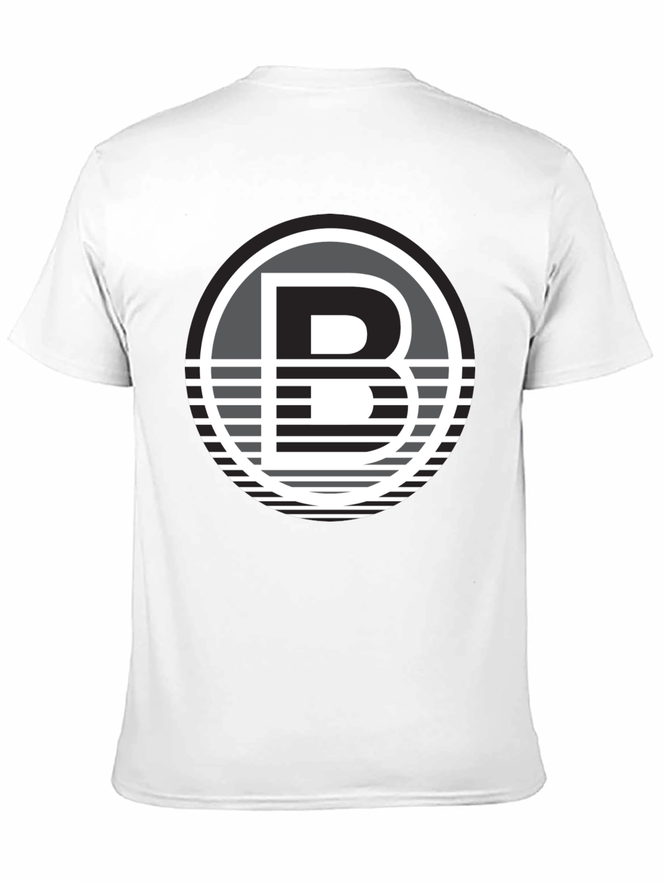 Black T-Shirt with Bold B Logo