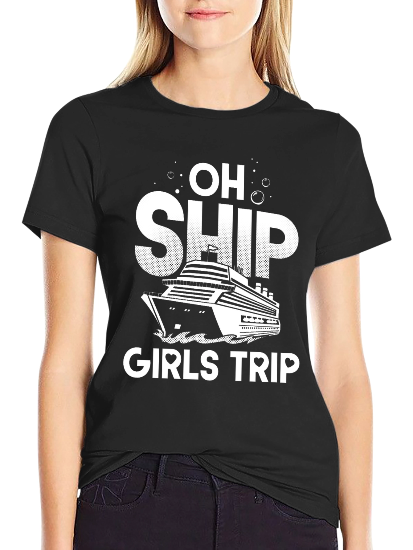 Oh Ship Girls Trip Cruise T-Shirt