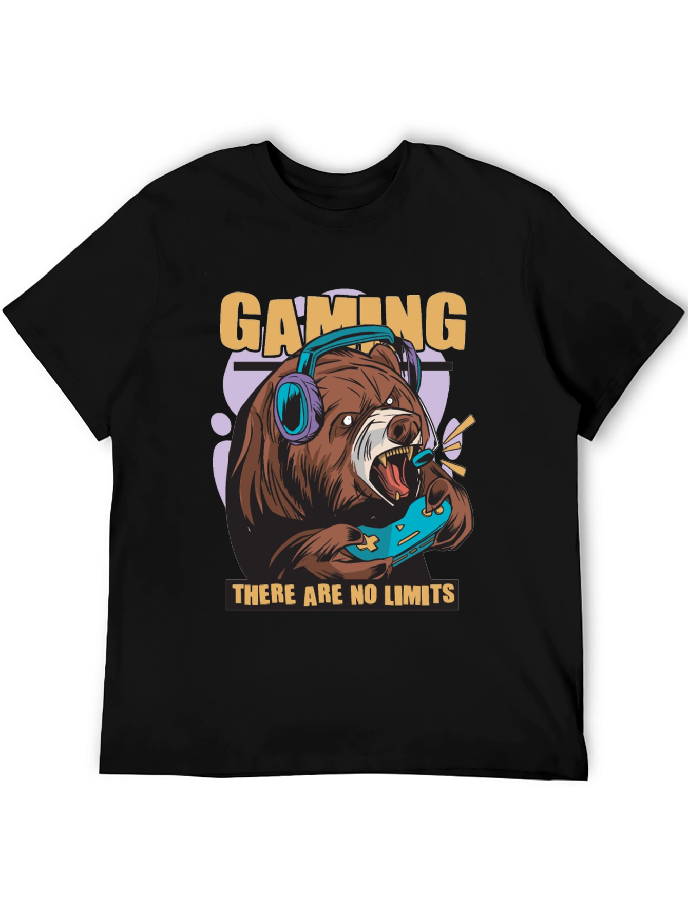 Gamer Bear T-Shirt - No Limits Gaming Apparel
