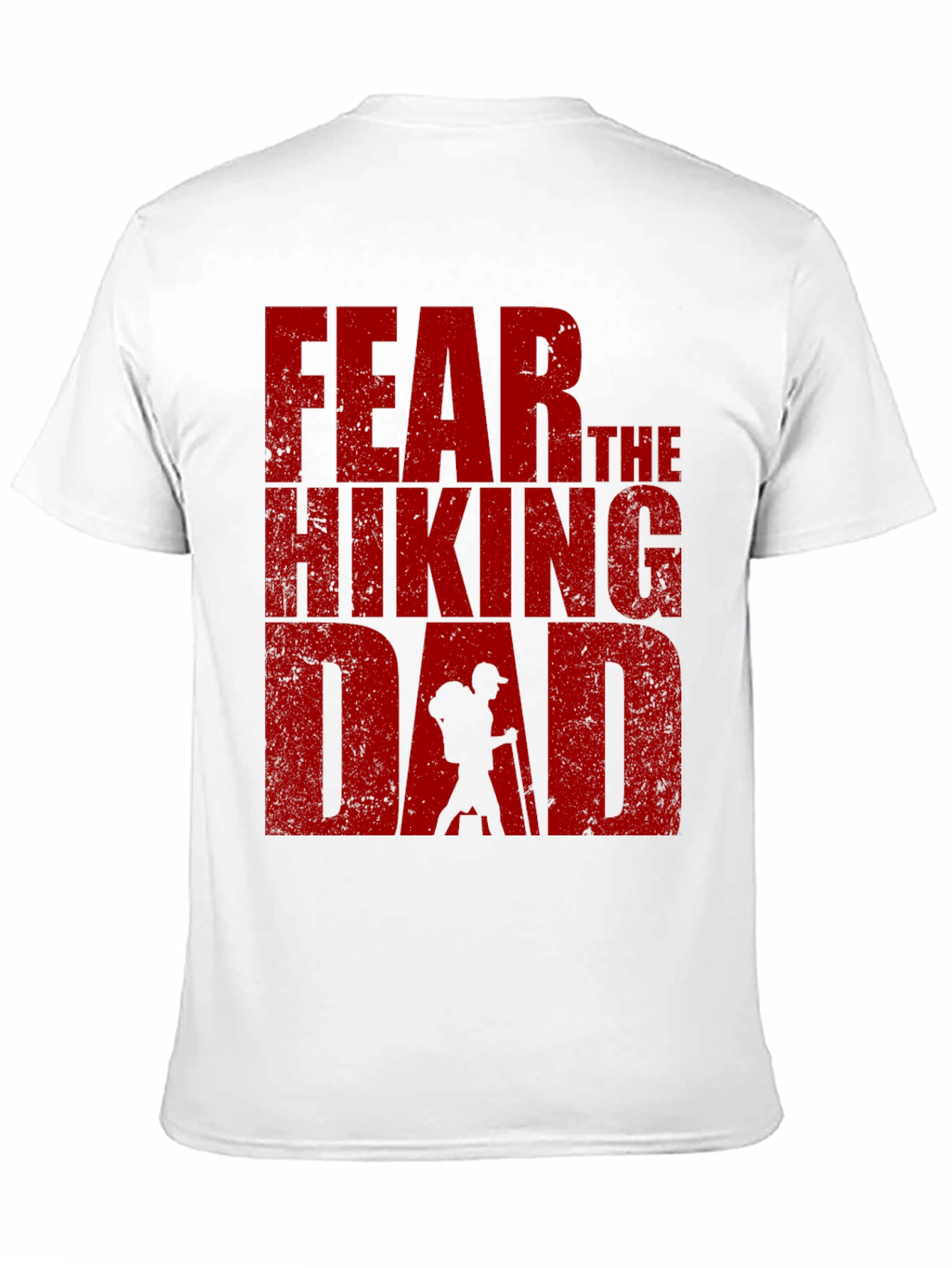 Fear The Hiking Dad T-Shirt - Black