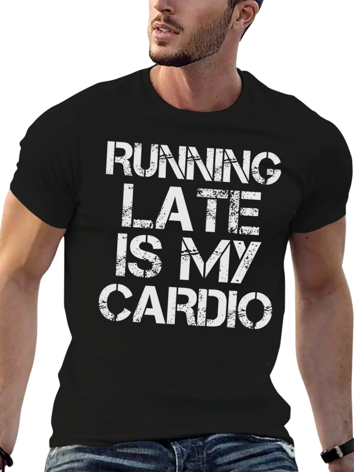 Running Late is My Cardio Graphic Tee