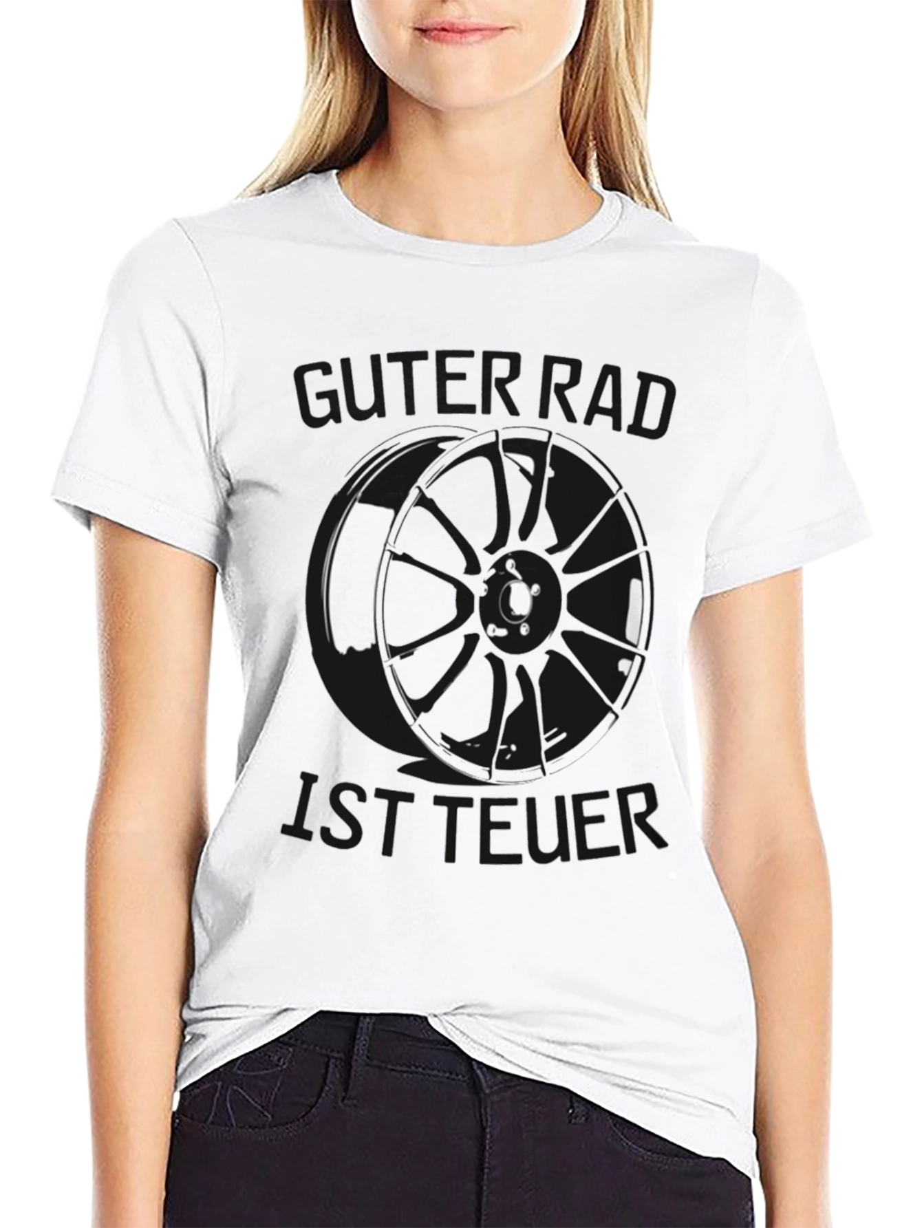 Guter Rad Ist Teuer Black T-Shirt