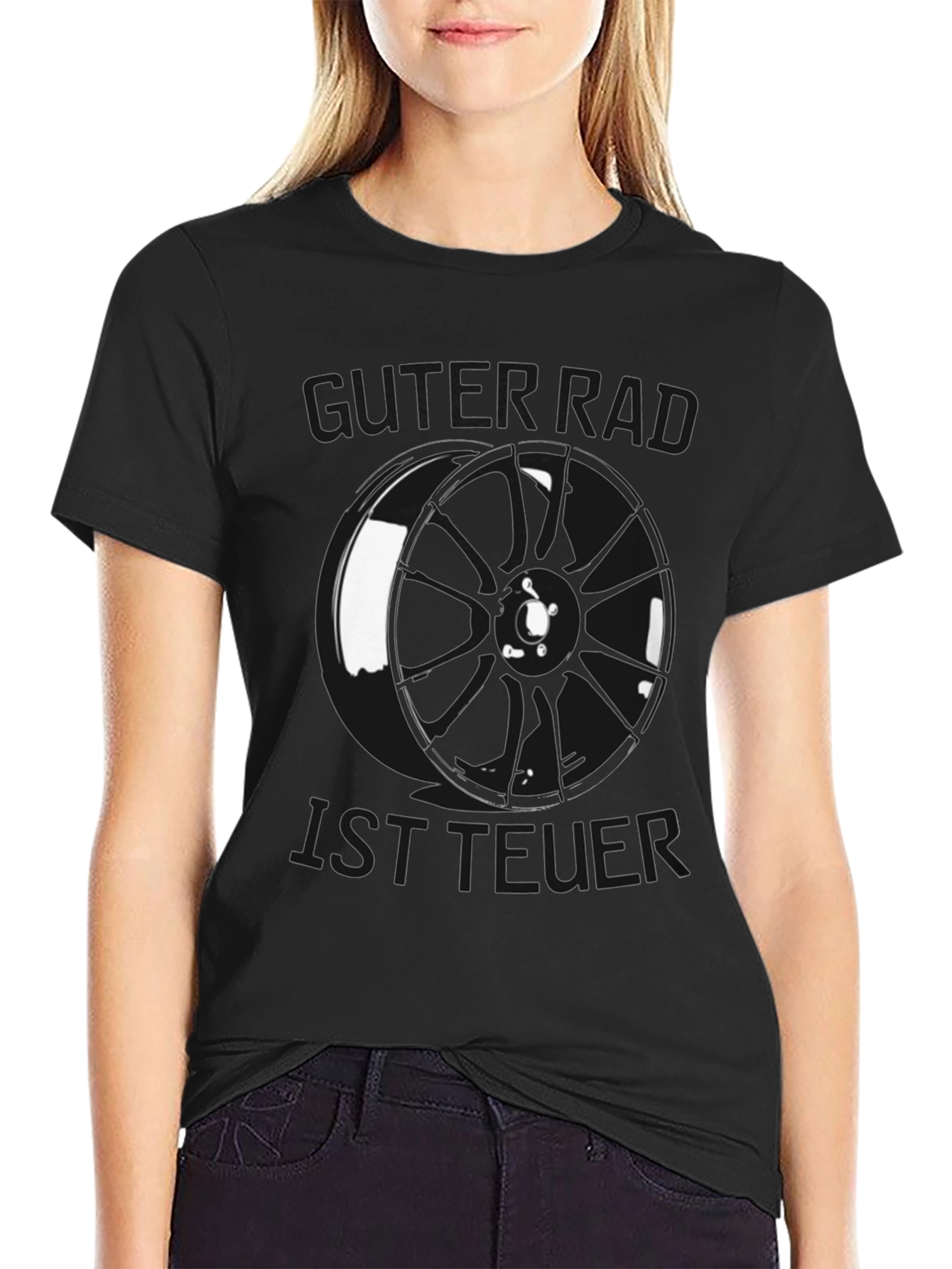 Guter Rad Ist Teuer Black T-Shirt