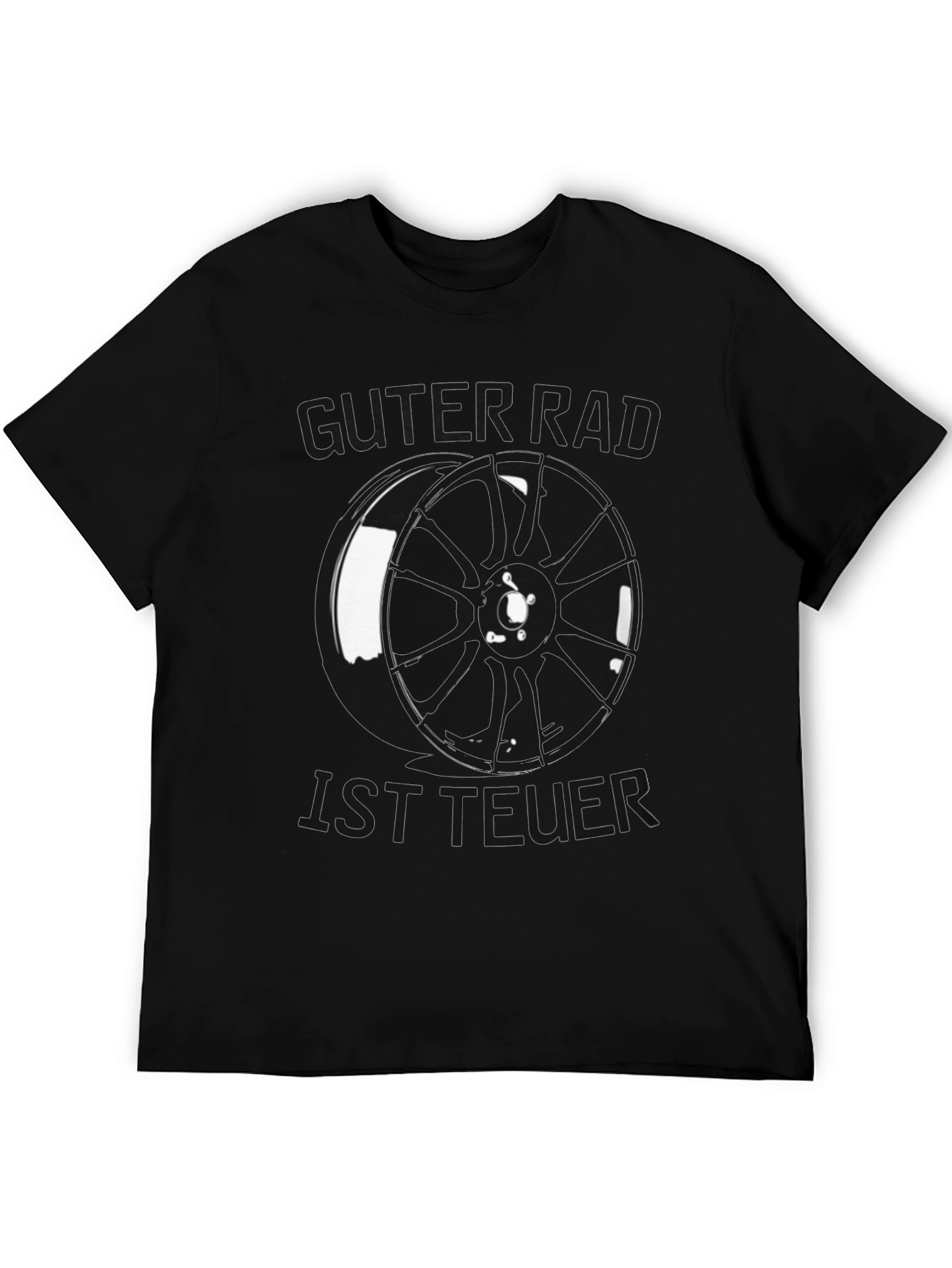 Guter Rad Ist Teuer Black T-Shirt