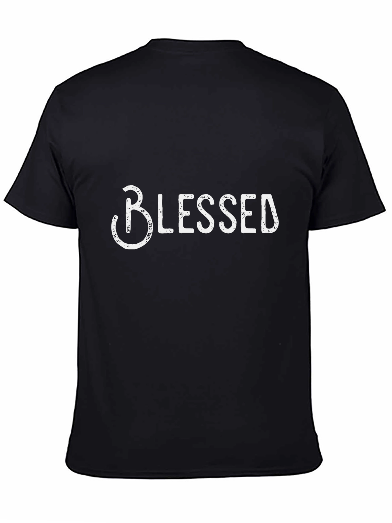 Blessed Graphic Tee - Mens Black T-Shirt