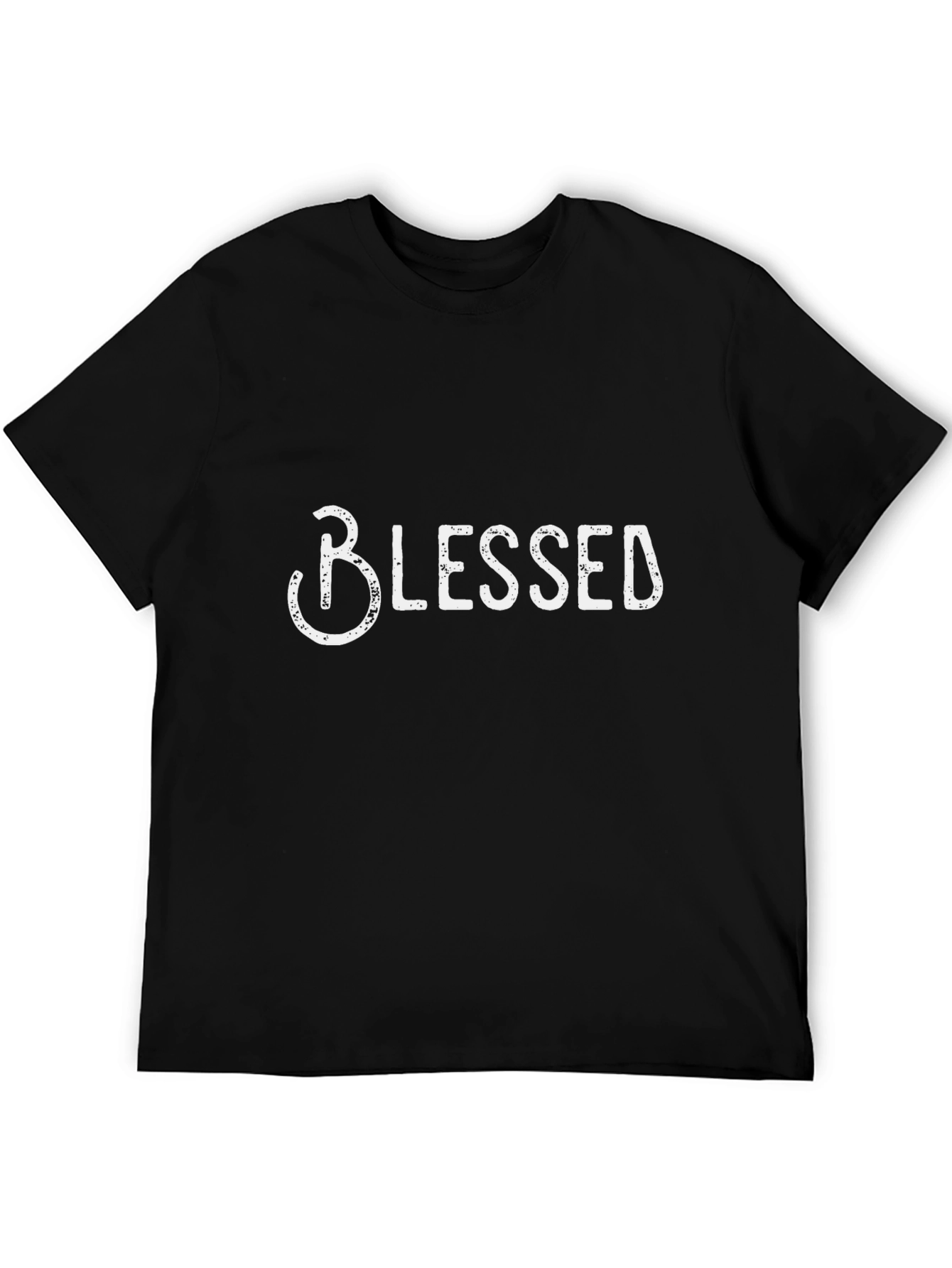 Blessed Graphic Tee - Mens Black T-Shirt