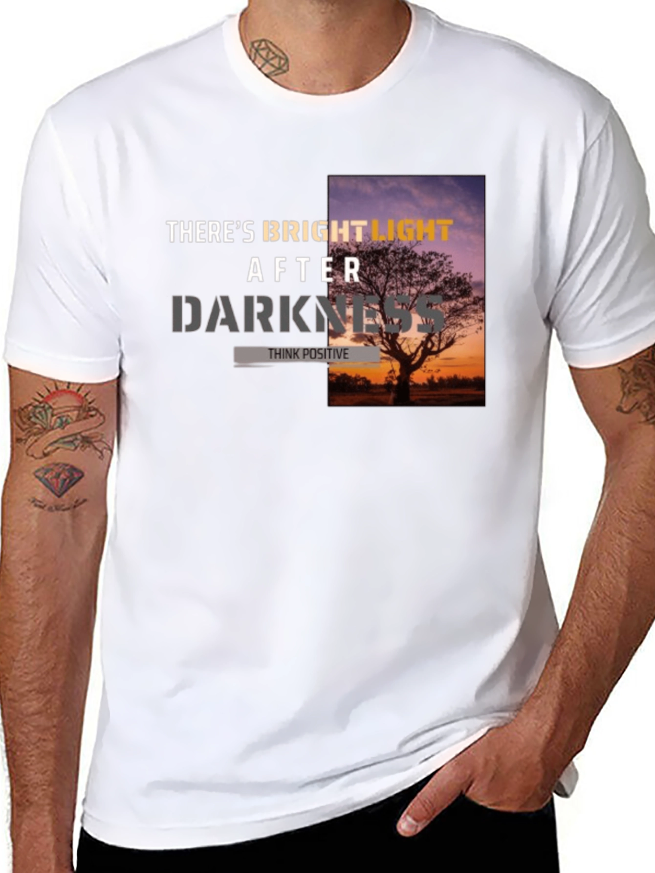 Bright Light After Darkness Graphic Tee