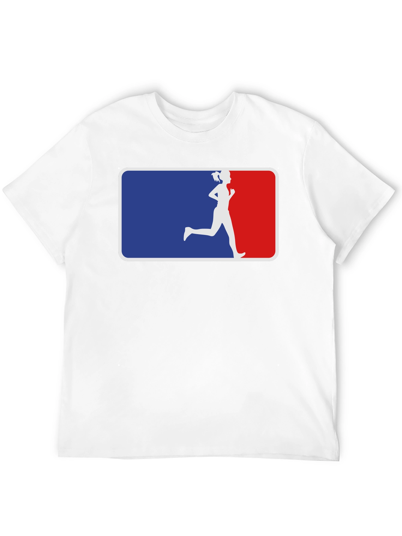 Runner Silhouette Graphic Tee - Athletic Style