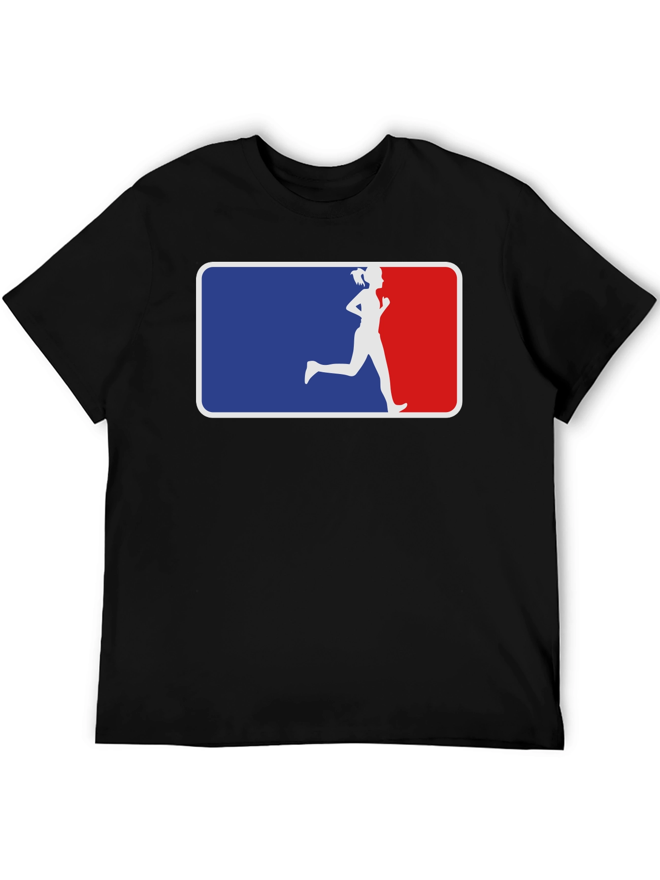 Runner Silhouette Graphic Tee - Athletic Style