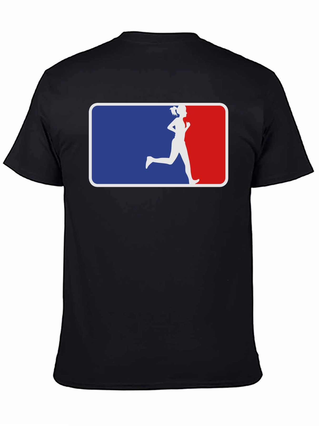 Runner Silhouette Graphic Tee - Athletic Style