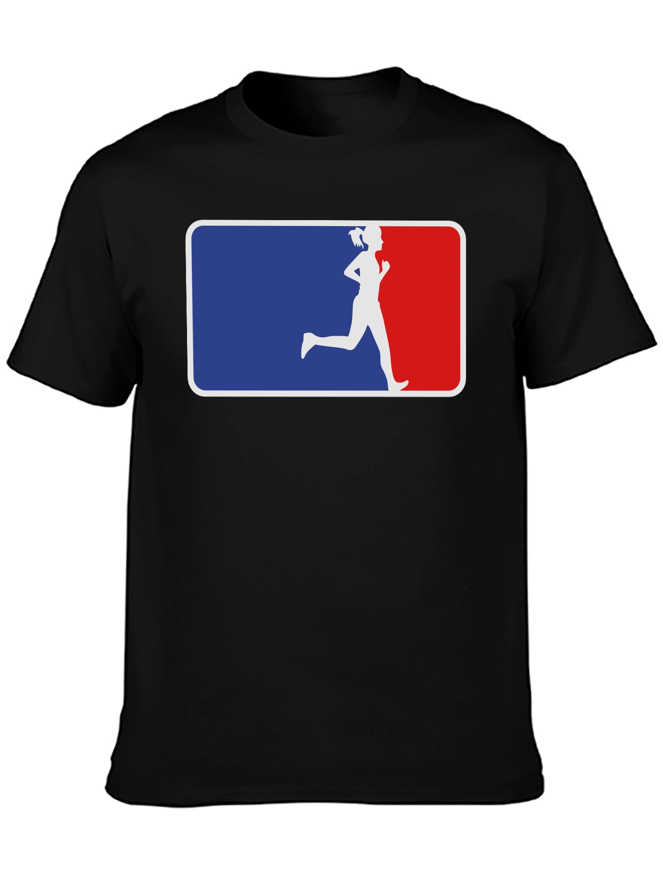 Runner Silhouette Graphic Tee - Athletic Style