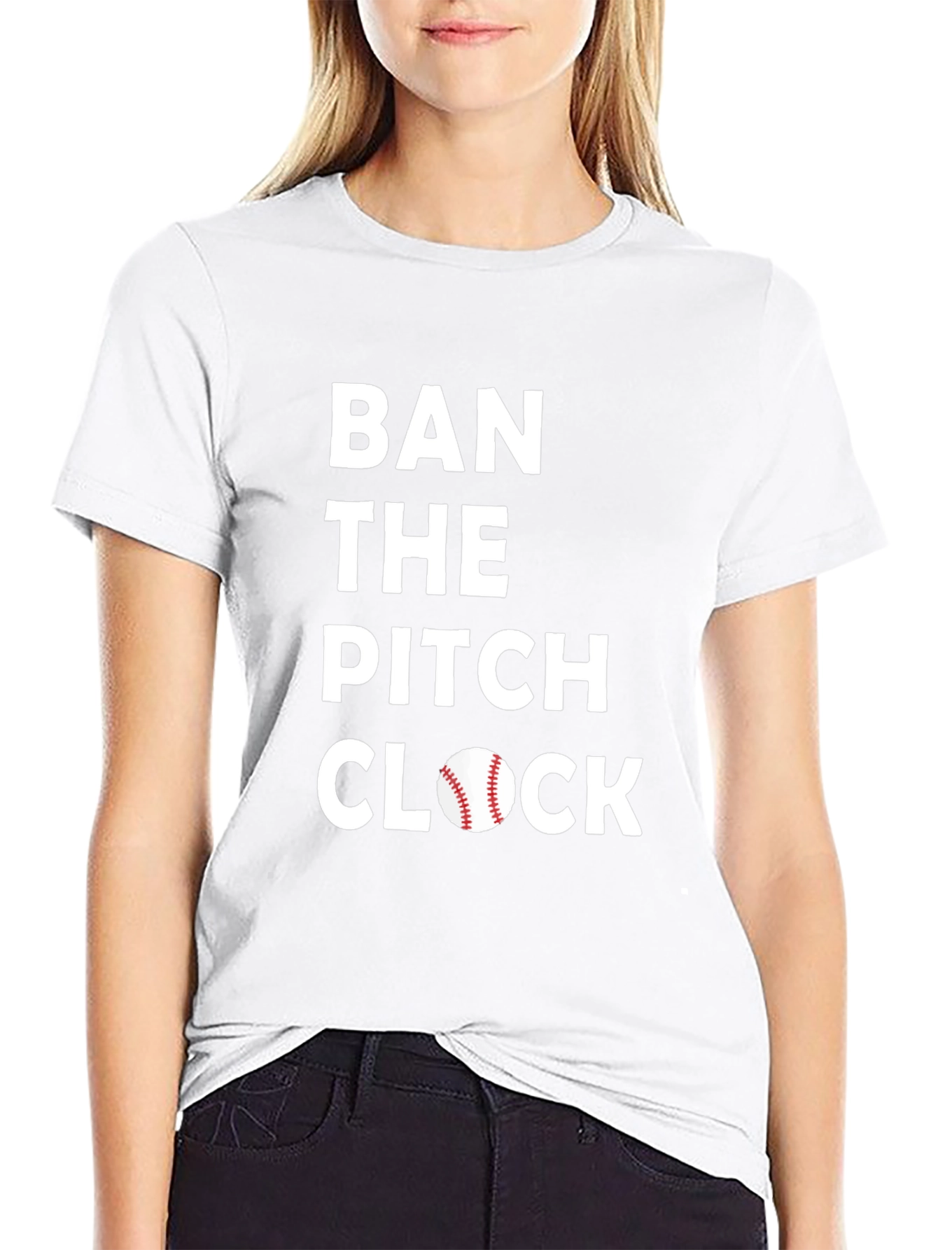 Ban the Pitch Clock Baseball T-Shirt