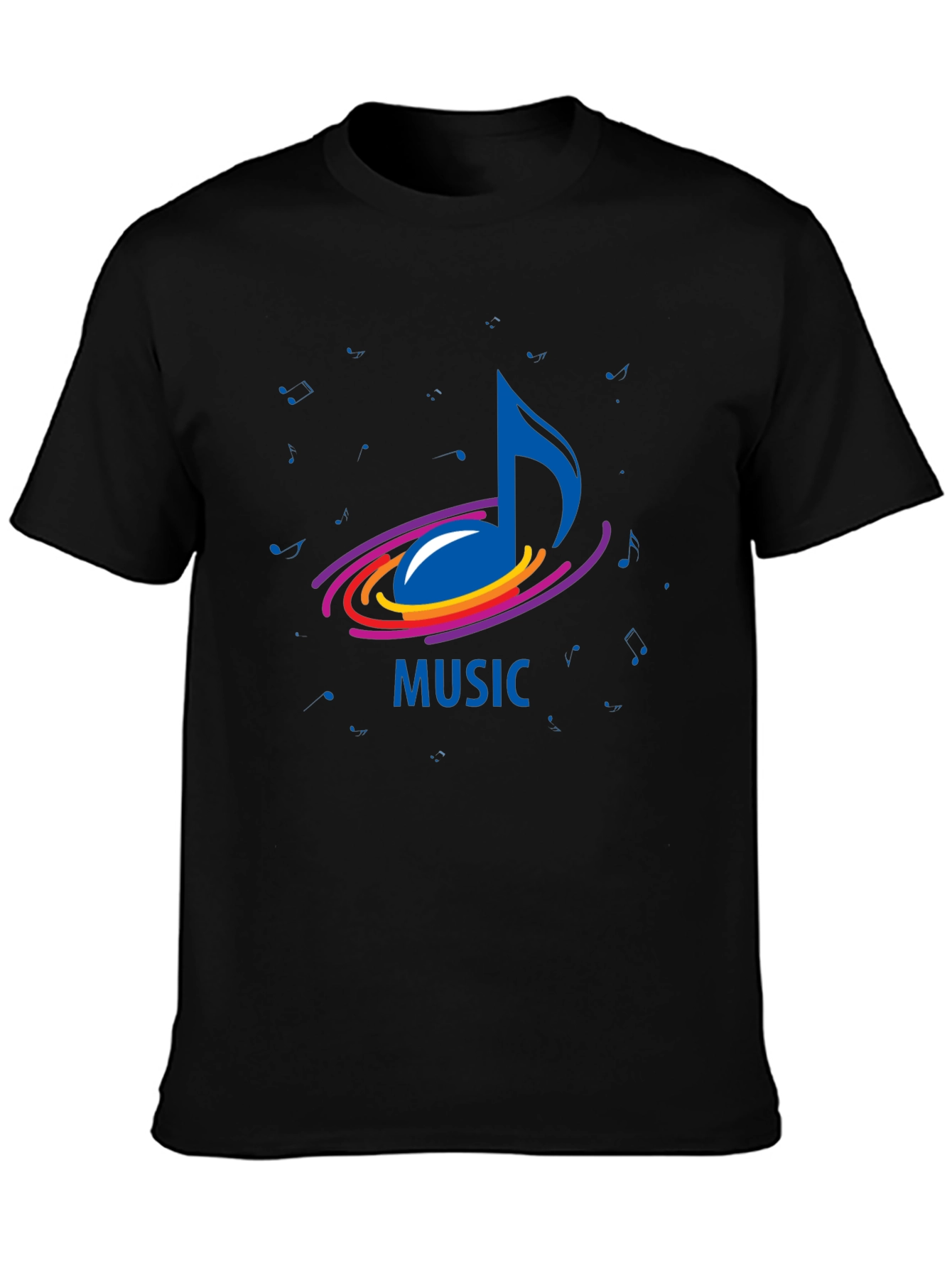Music Note Graphic Tee - Stylish Casual Wear