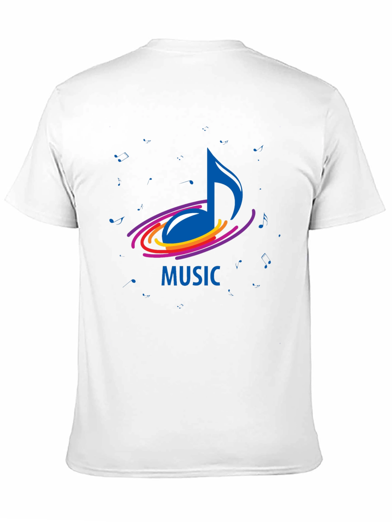 Music Note Graphic Tee - Stylish Casual Wear