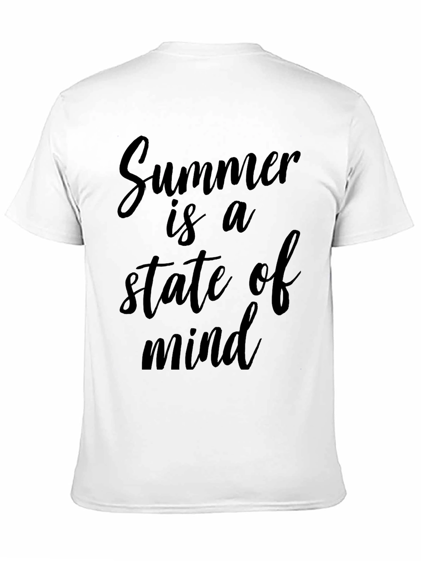 Summer State of Mind Black T-Shirt