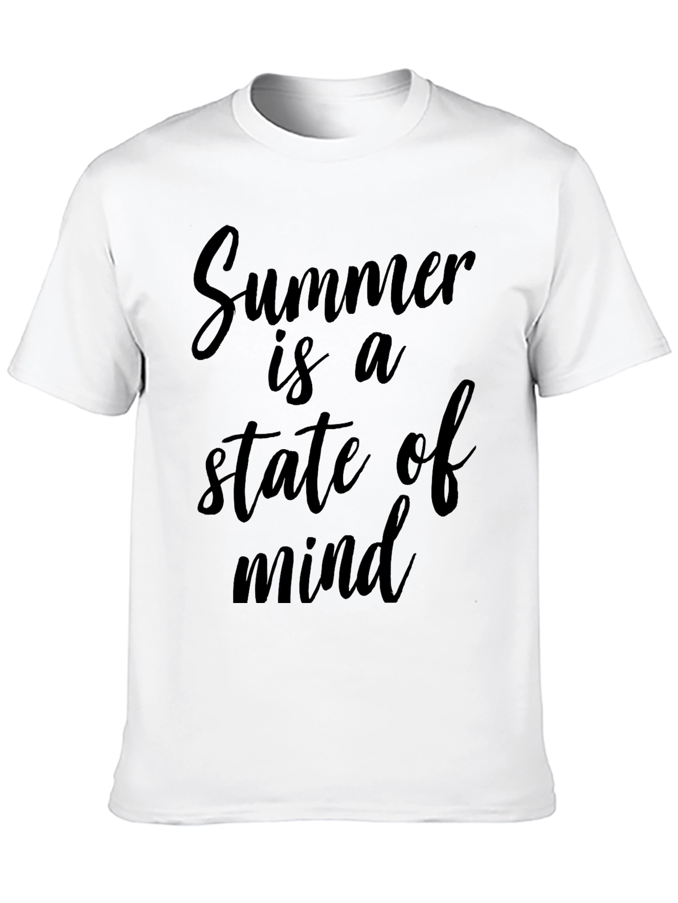 Summer State of Mind Black T-Shirt