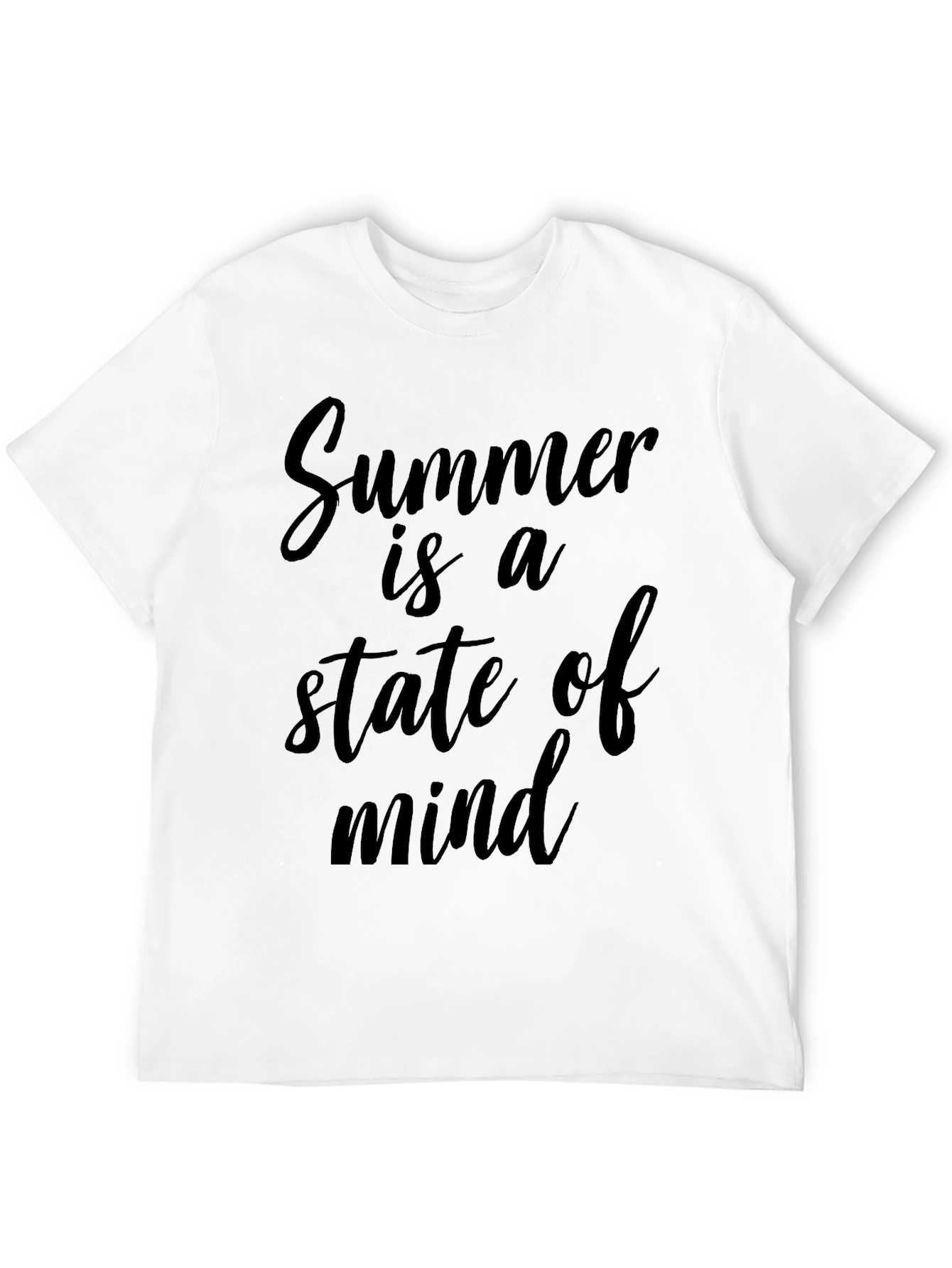 Summer State of Mind Black T-Shirt