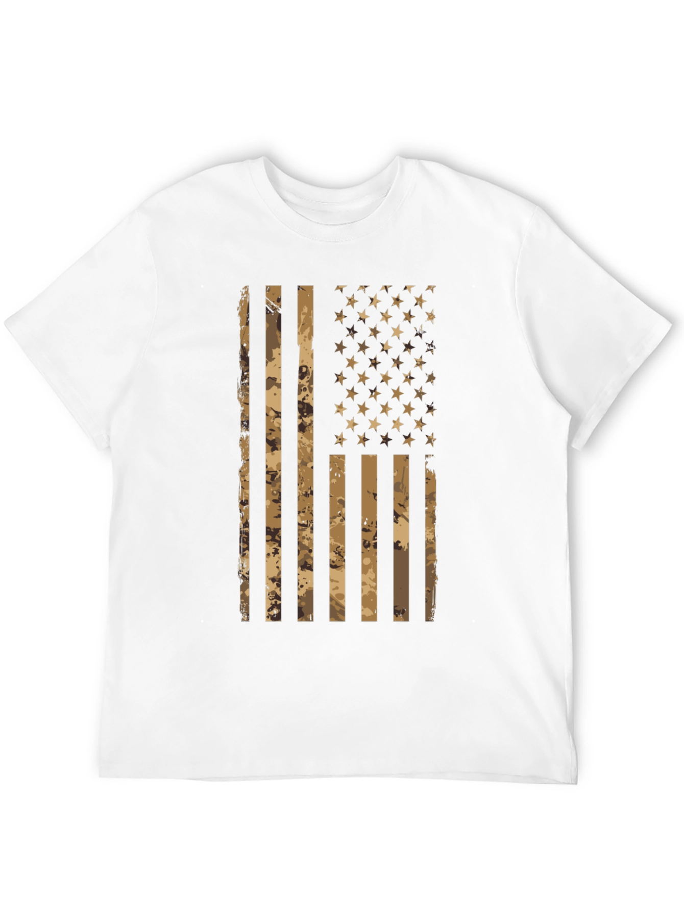 Camouflage American Flag T-Shirt - Patriot Pride